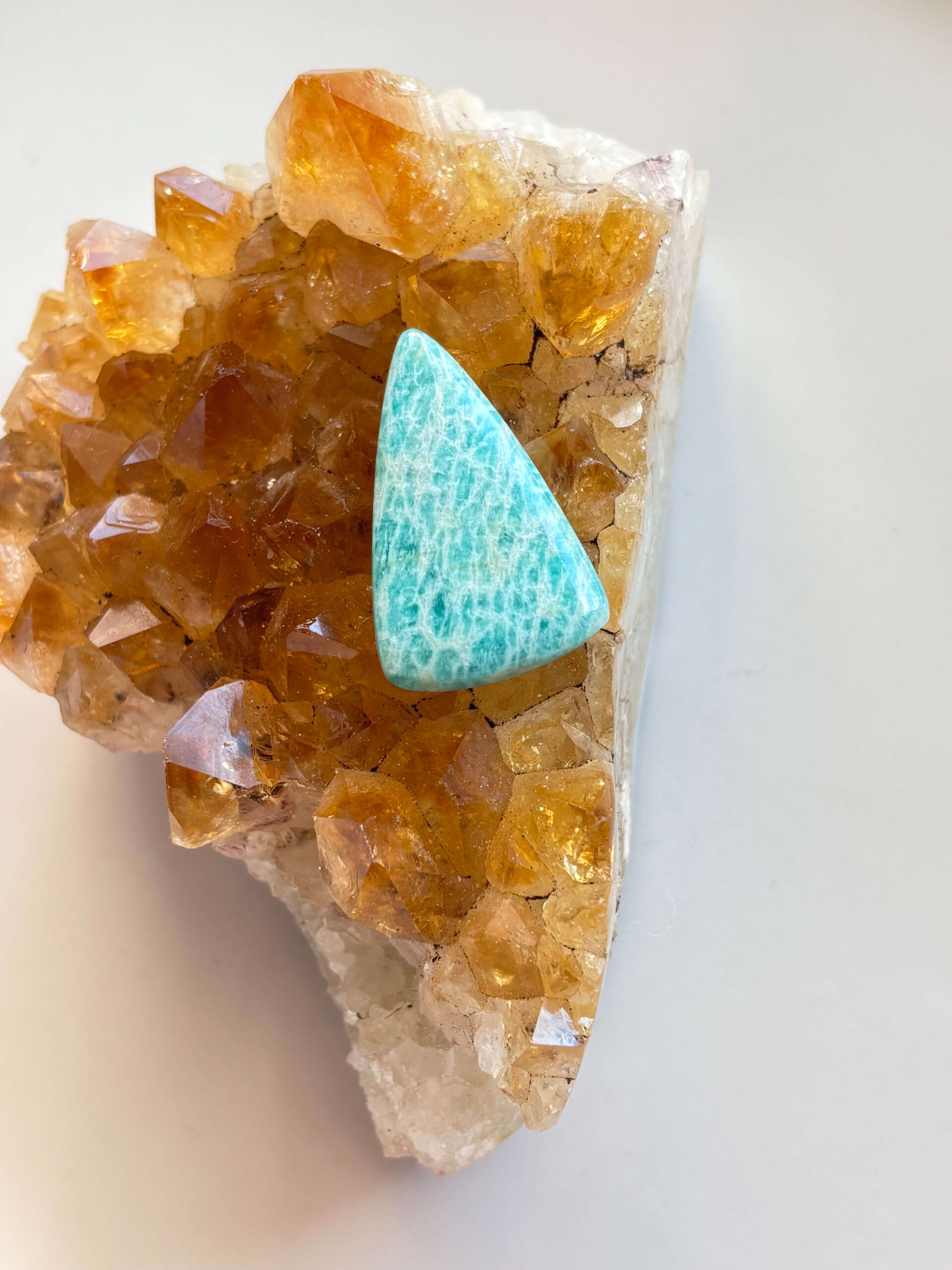 33mm Amazonite Gemstone for Pendant Designs