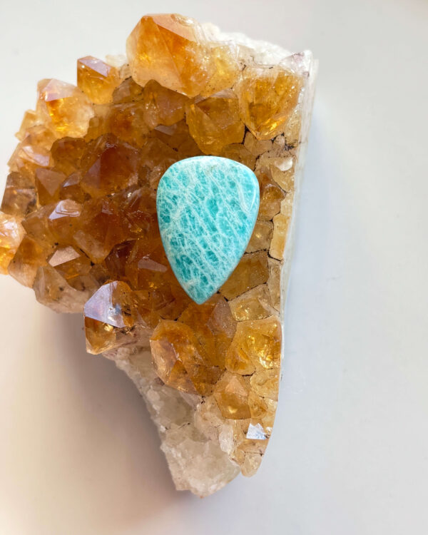 30mm Amazonite Stone for Creative Jewellery