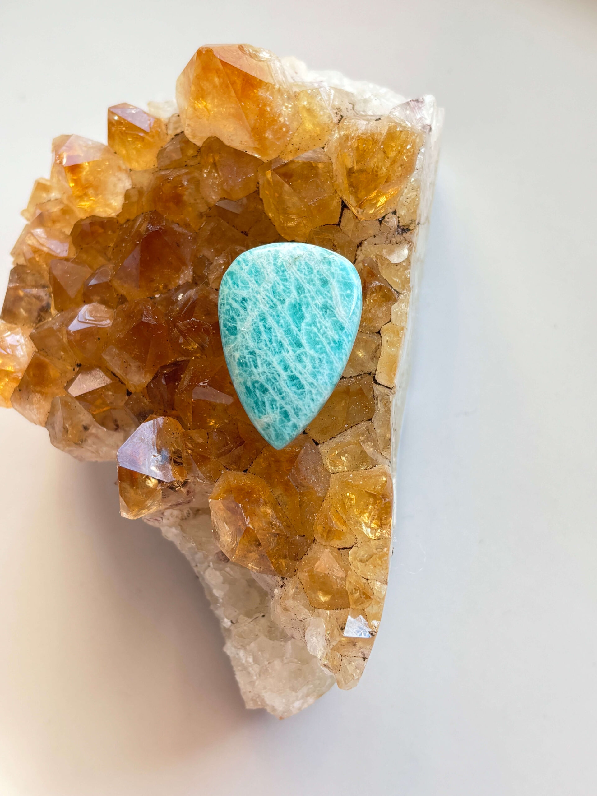 30mm Amazonite Stone for Creative Jewellery