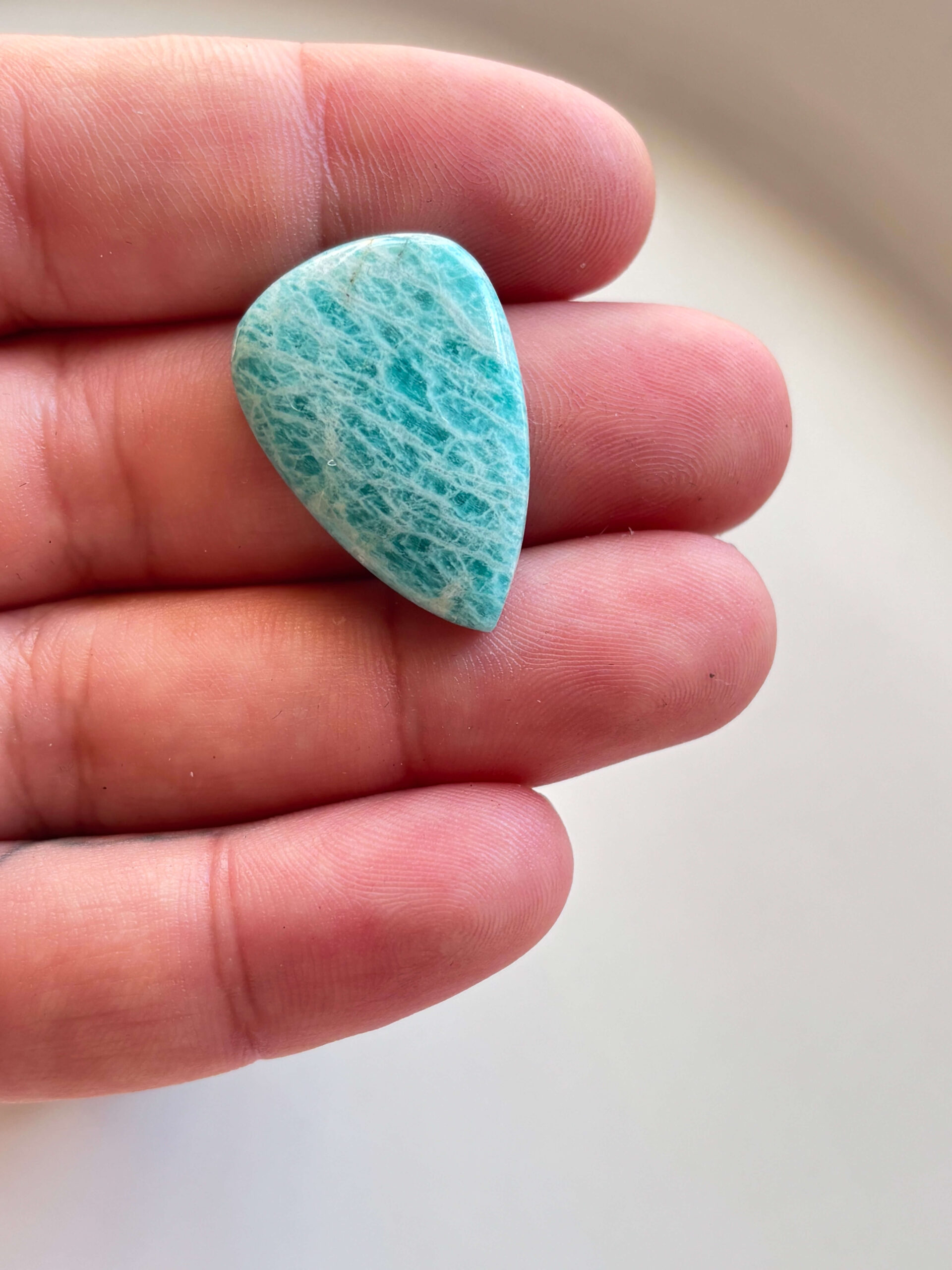 30mm Amazonite Stone for Creative Jewellery - Image 2