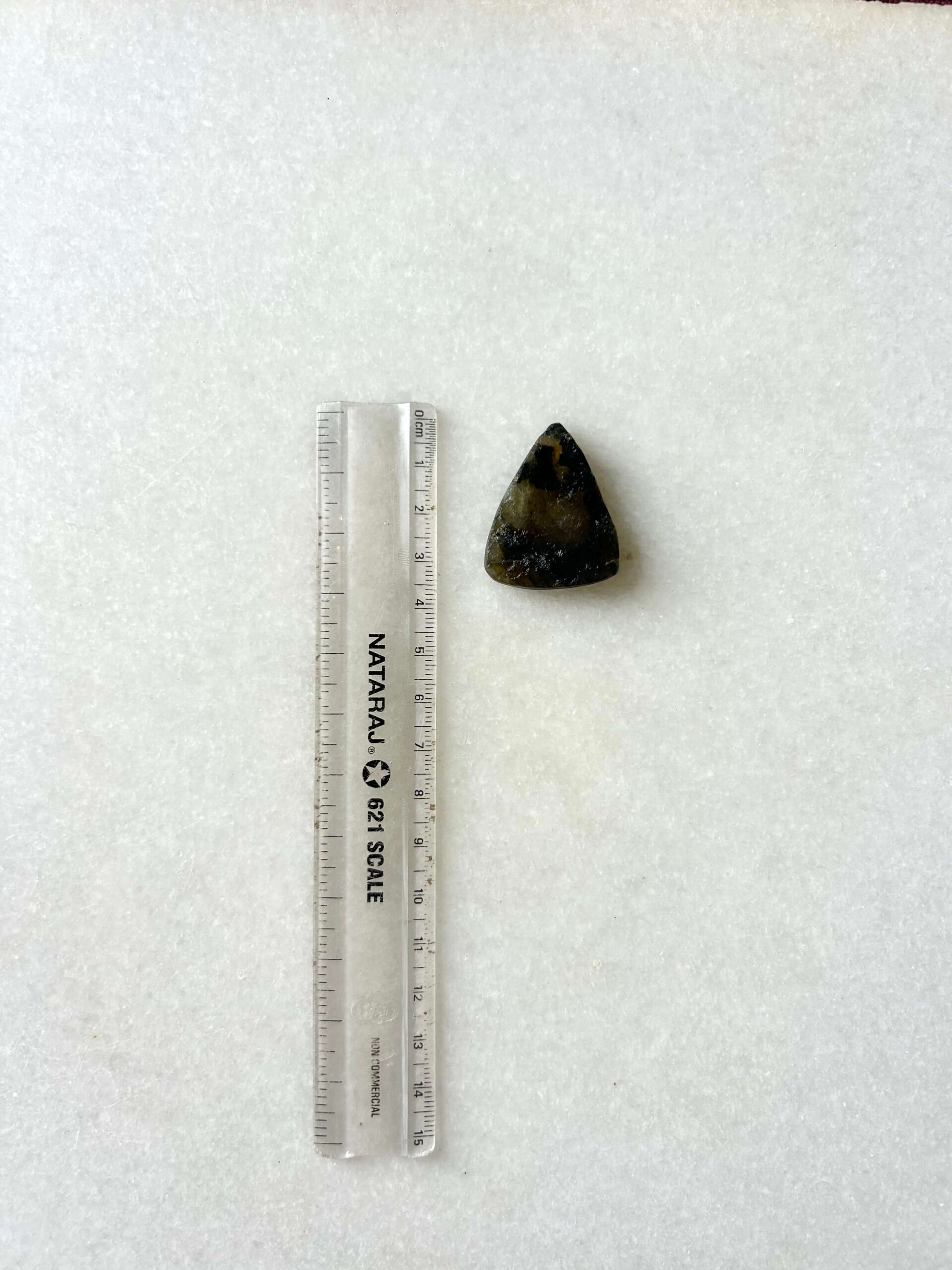 35 mm Rough Face Labradorite for Macrame - Image 3
