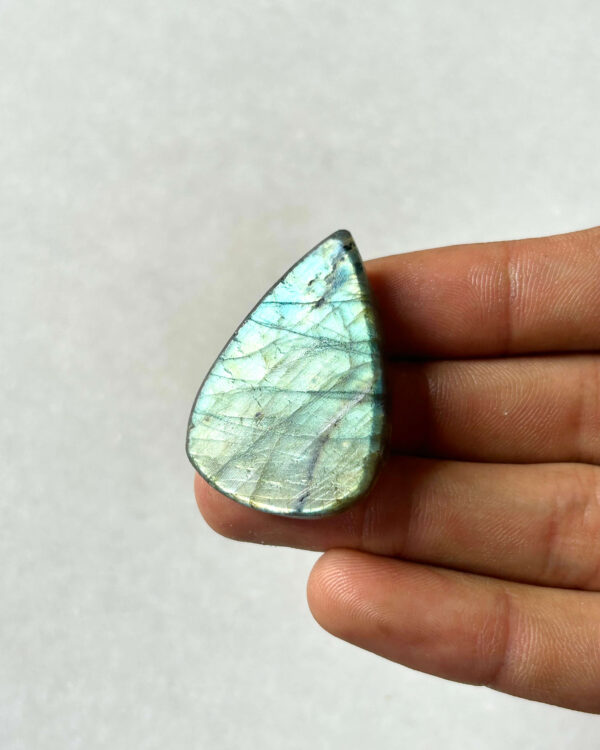 39 mm Rough Face Labradorite Stone