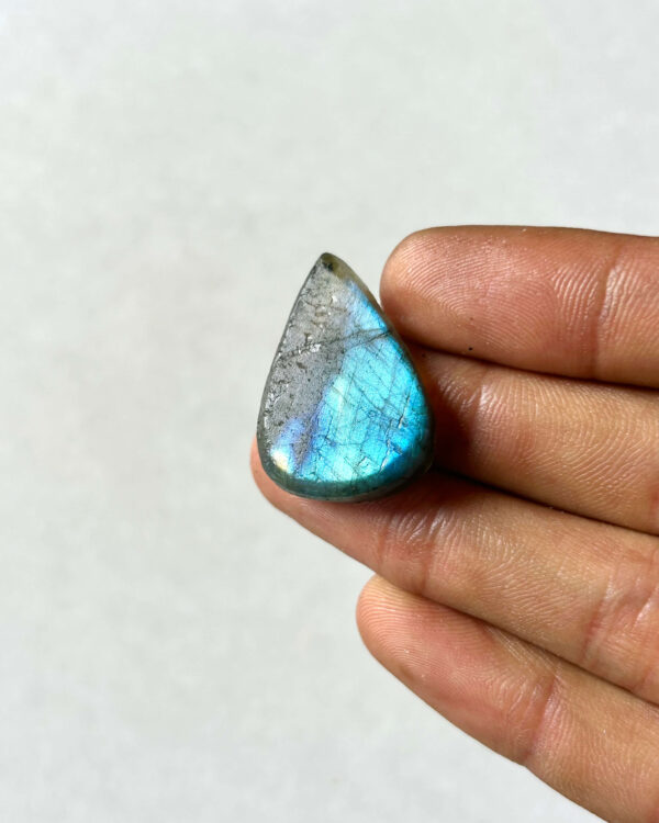 29 mm Labradorite with a Rough Surface