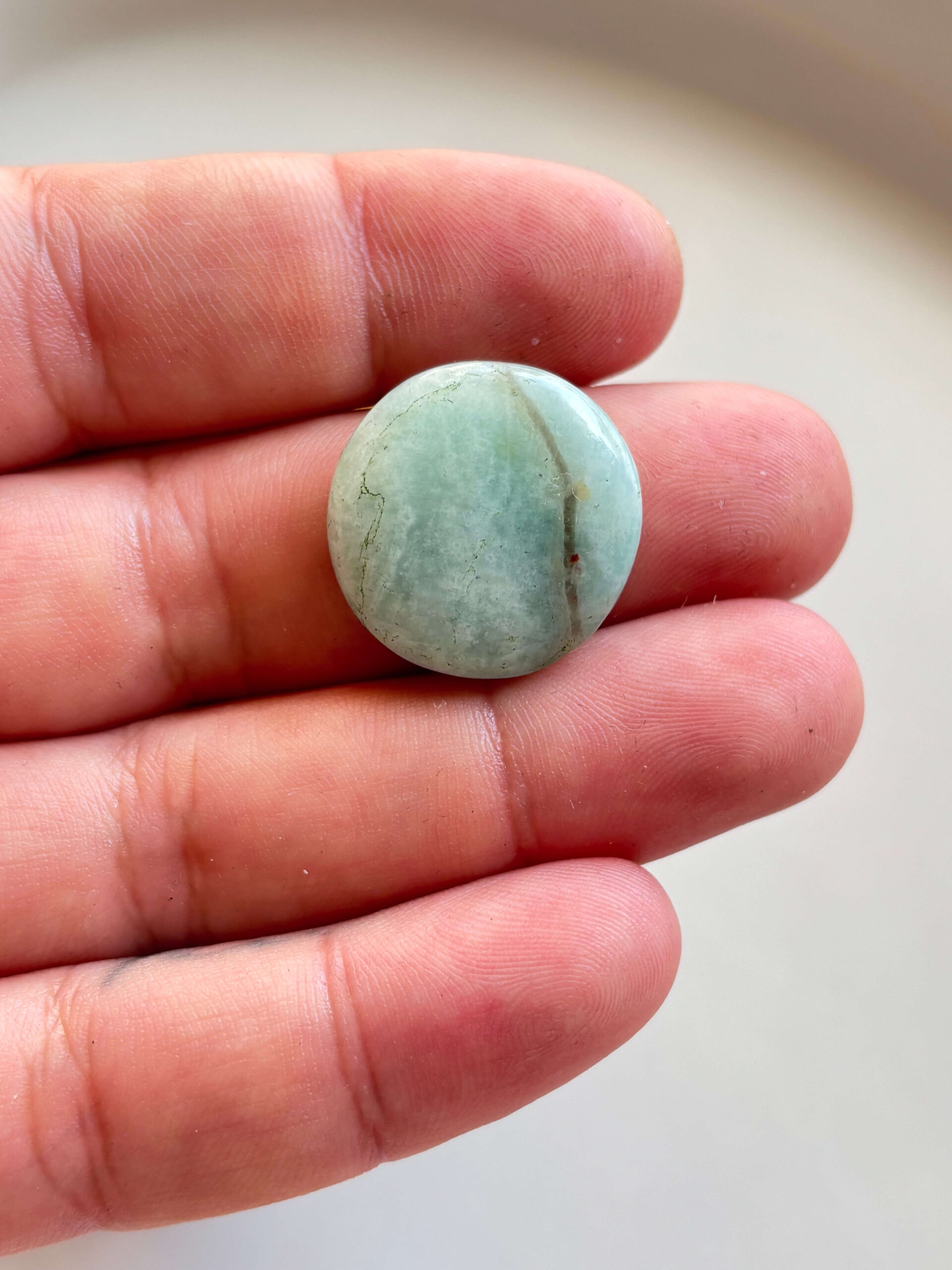 24mm Amazonite Stone for Unique Jewellery - Image 2