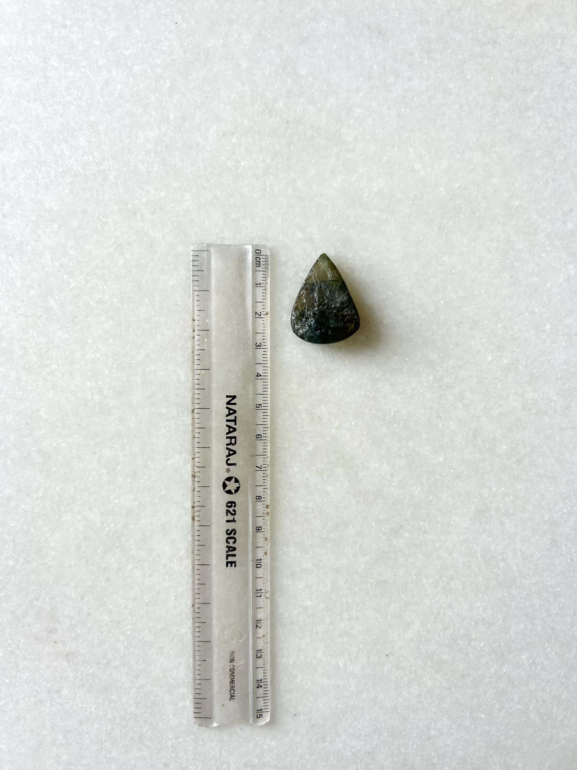 29 mm Labradorite with a Rough Surface - Image 3