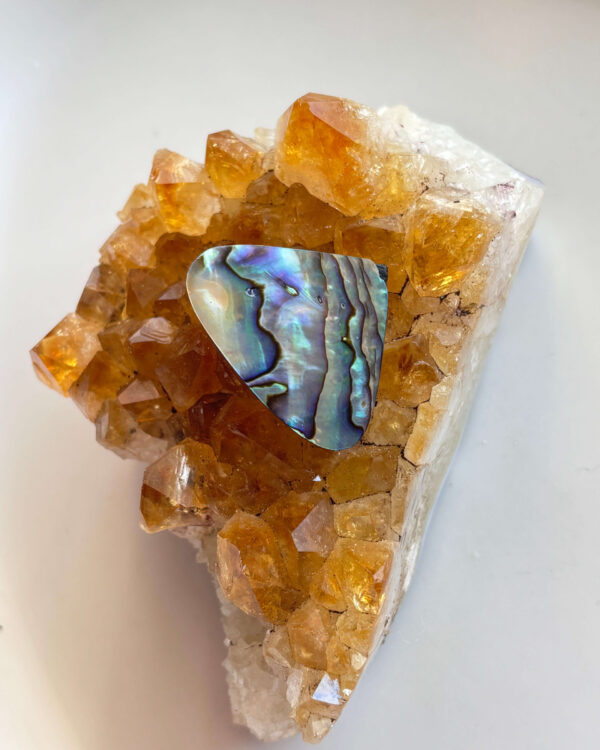 26mm Abalone Cabochon for Handmade Jewellery