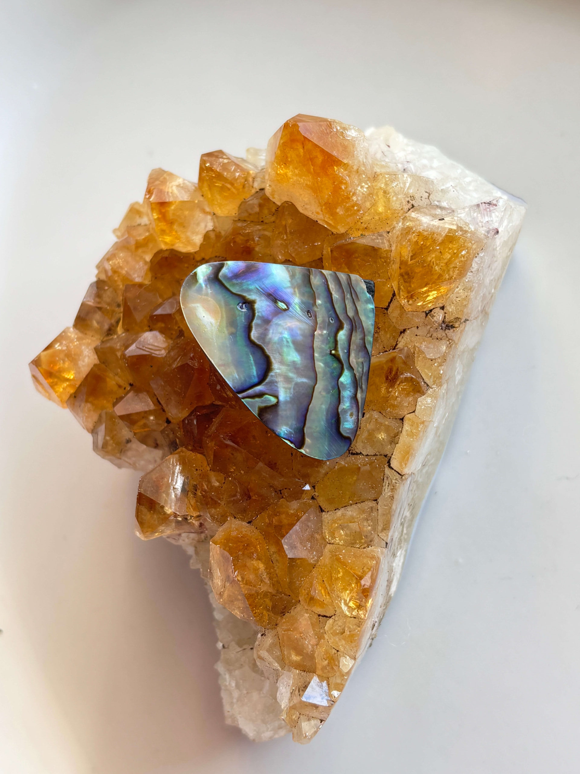 26mm Abalone Cabochon for Handmade Jewellery
