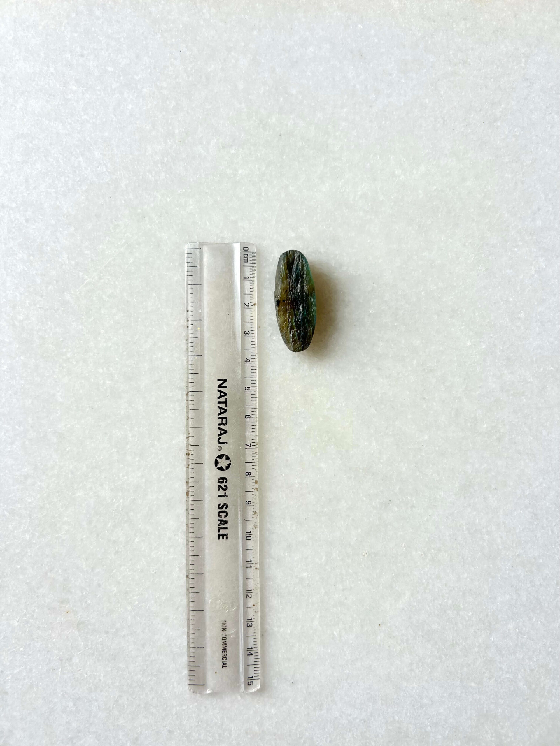 36 mm Labradorite with a Rough Surface - Image 3