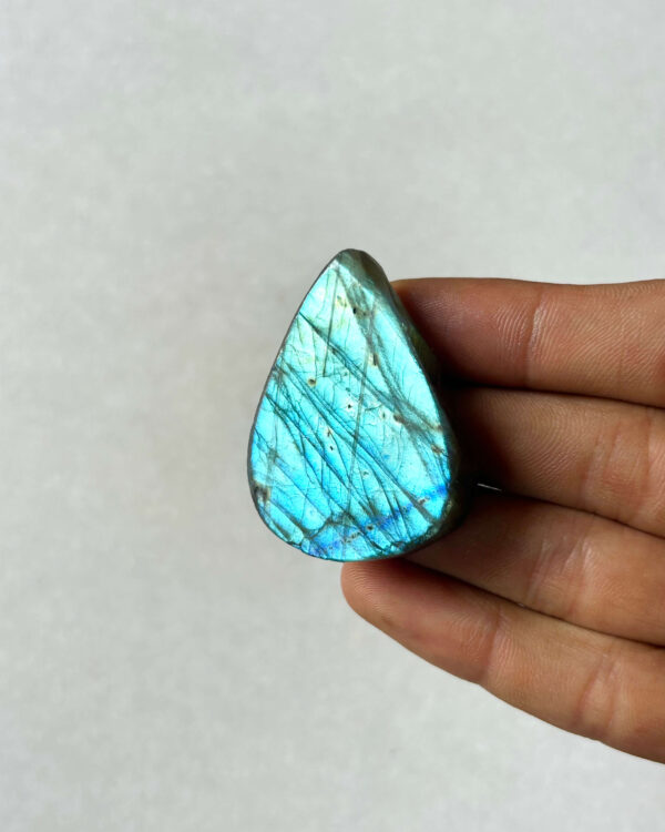 45 mm Textured Labradorite Stone