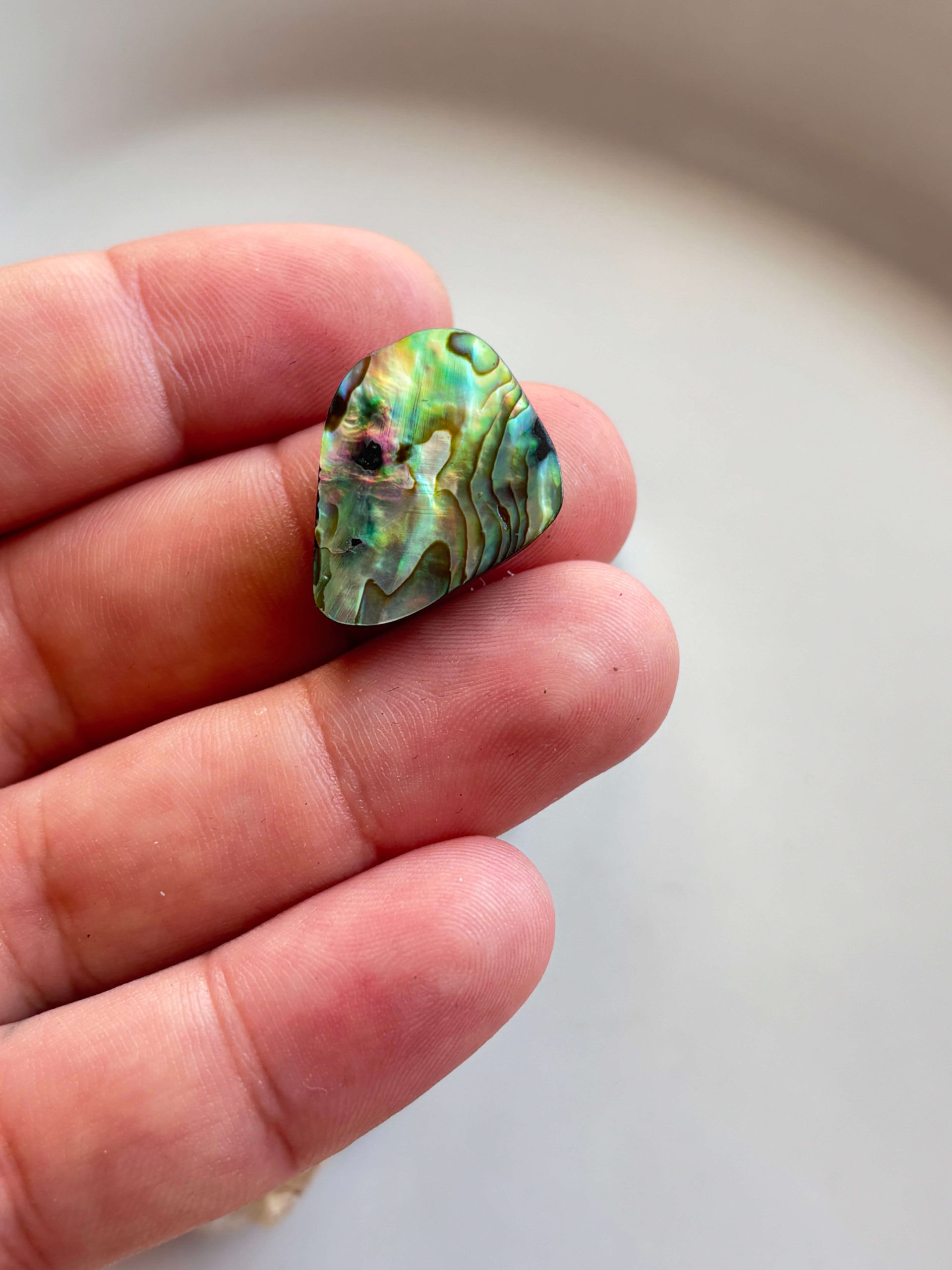 23mm Abalone Cabochon for Jewellery Projects - Image 3