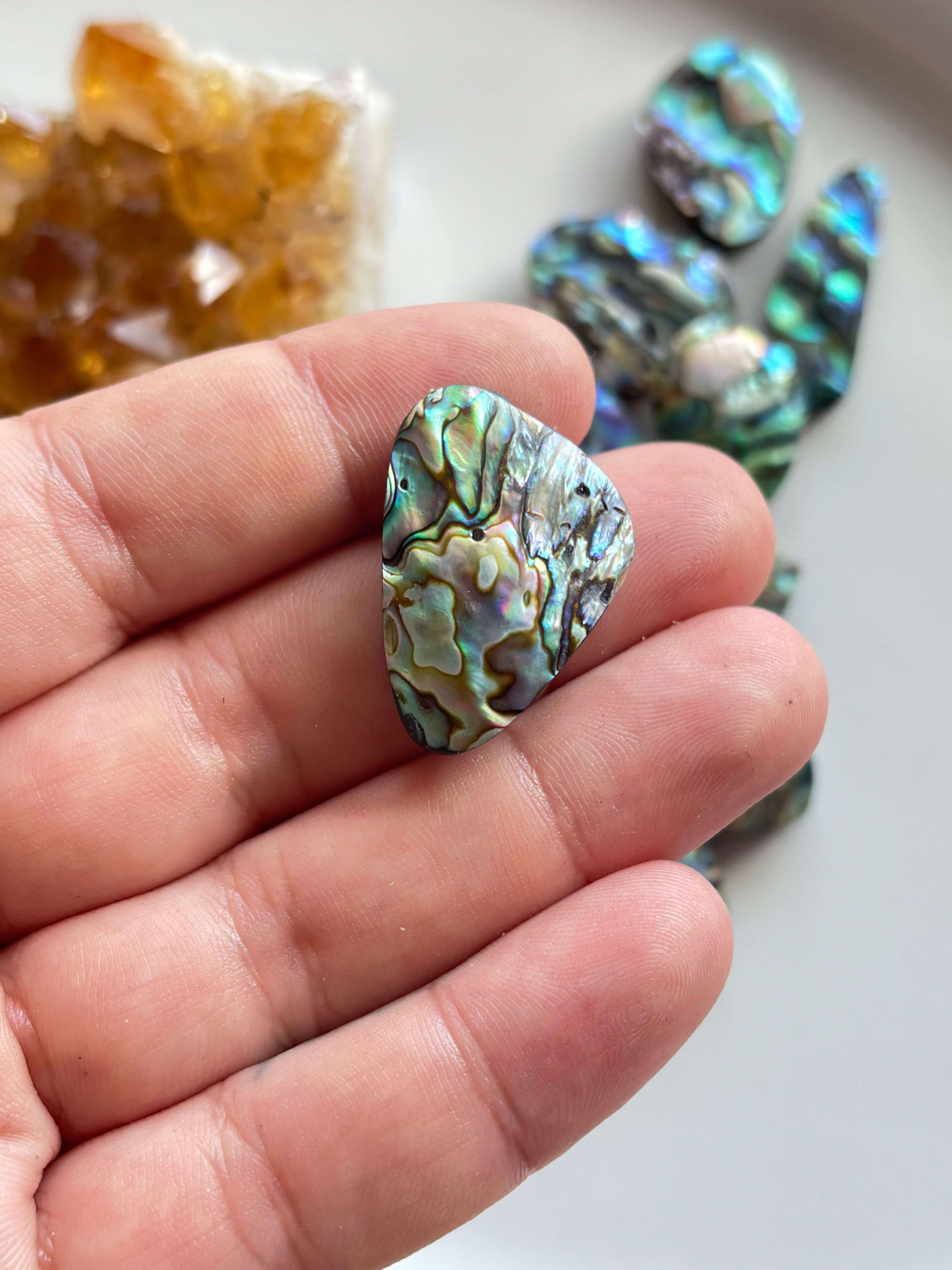 30mm Abalone Shell for Handmade Pendants - Image 2