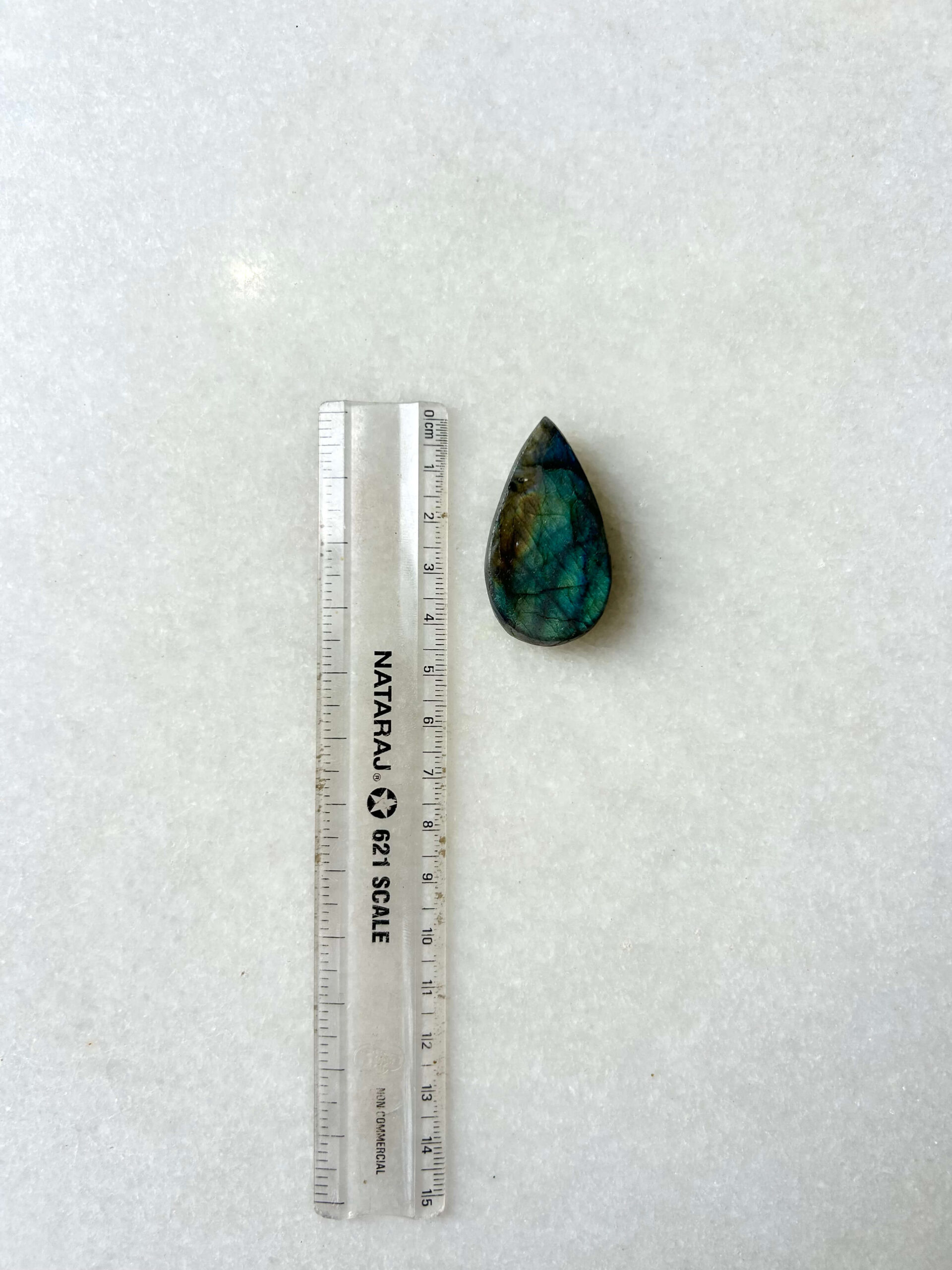 34 mm Rough Face Labradorite Stone - Image 2