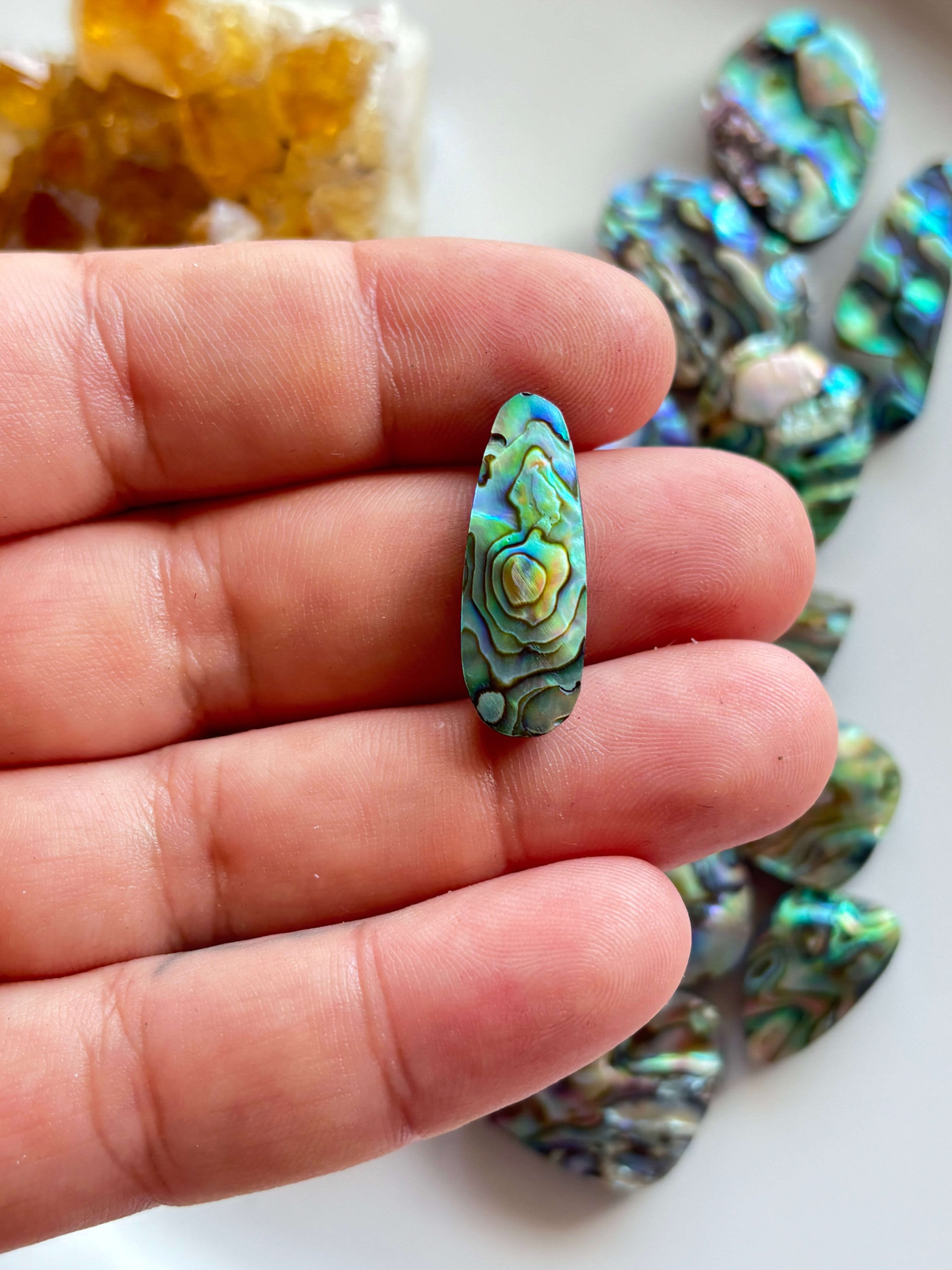 27mm Abalone Shell for Wire-Wrapped Designs - Image 2