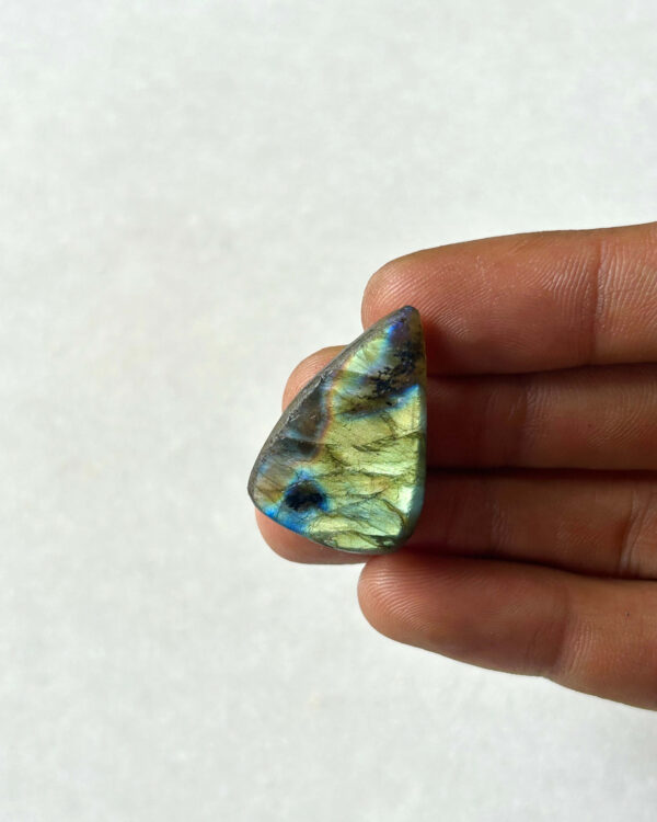 31 mm Labradorite with a Rough Surface
