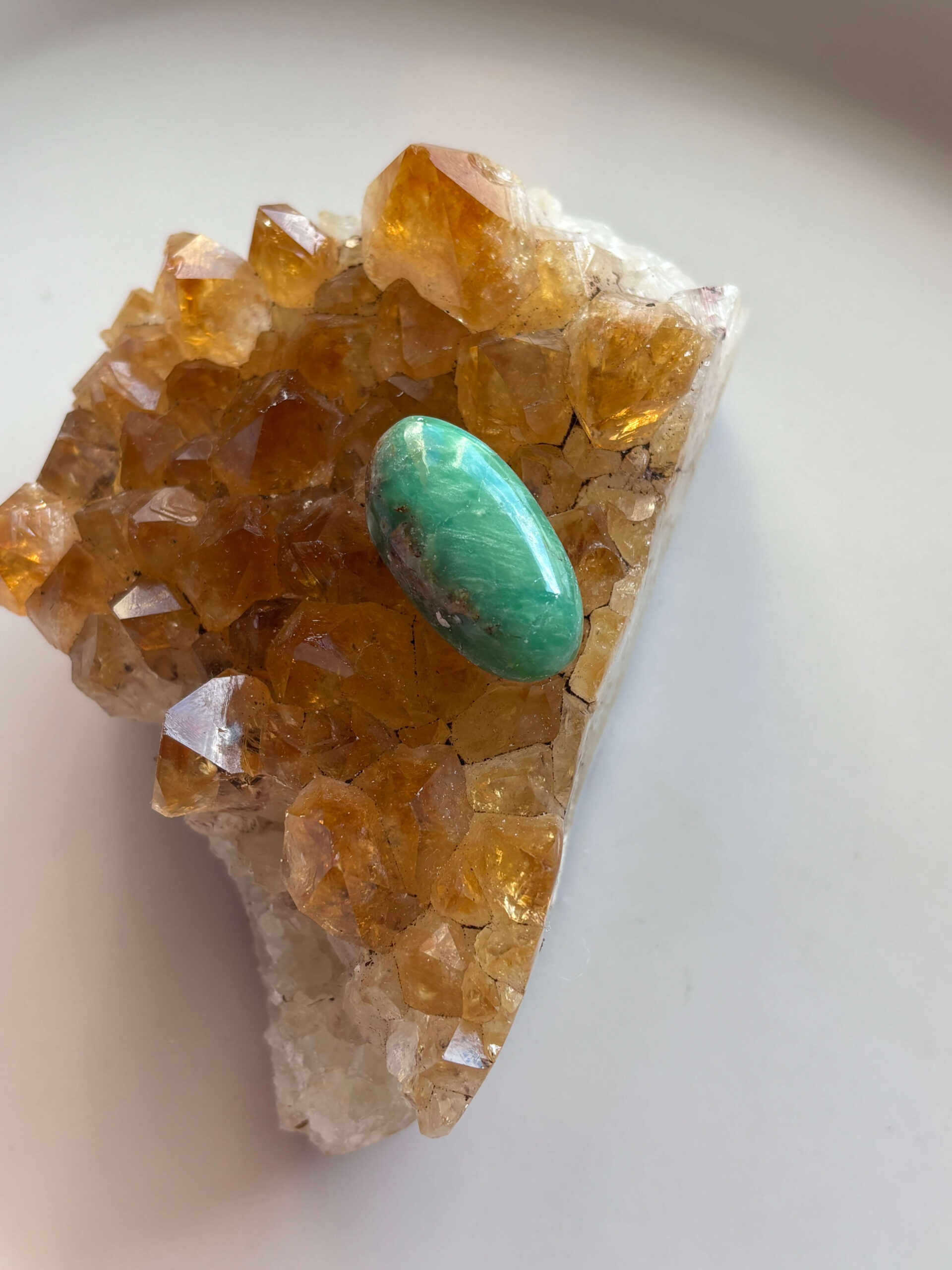 28mm Chrysoprase Gemstone for Jewellery Making