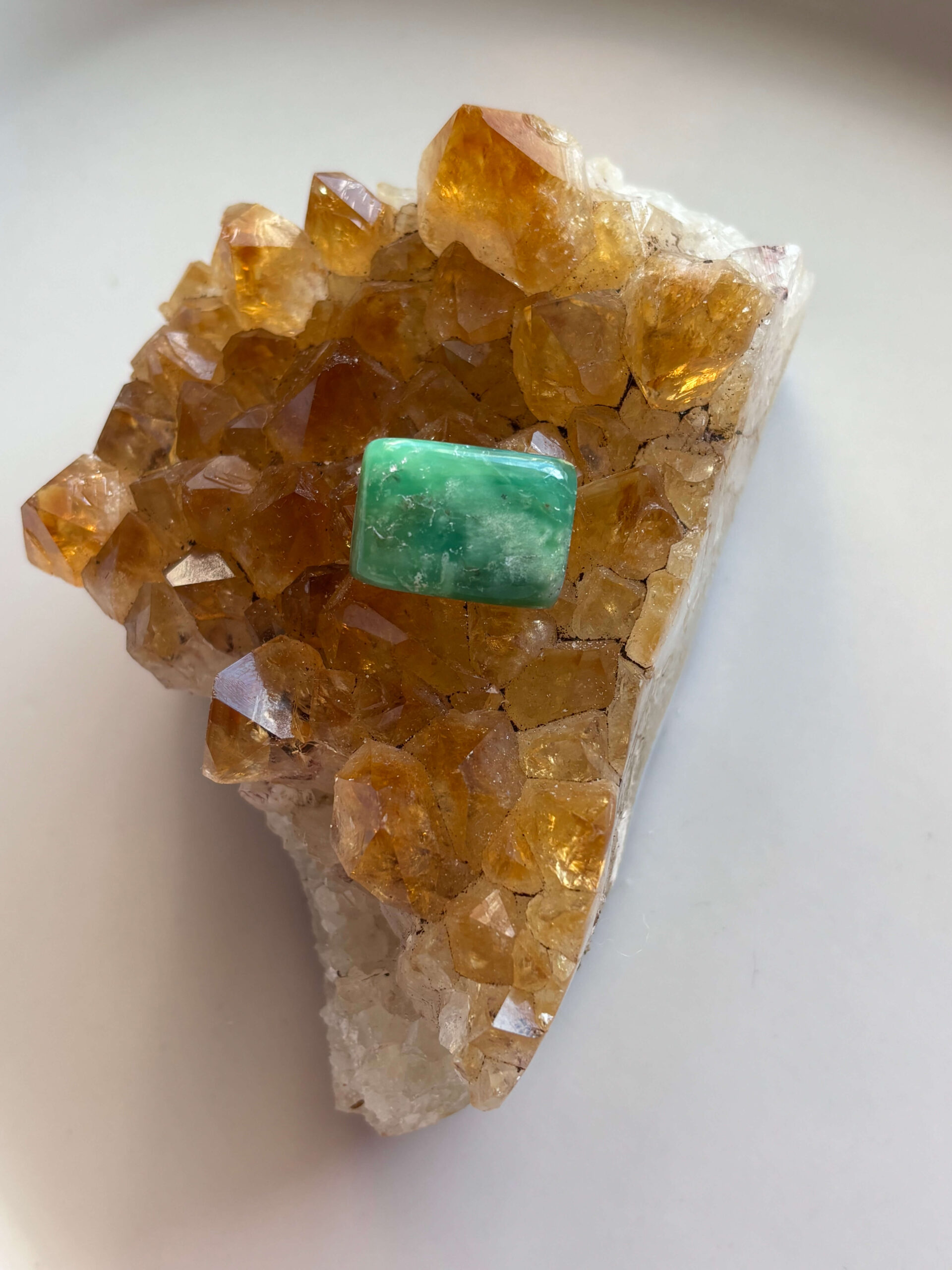 20mm Chrysoprase Gemstone for Pendant Designs