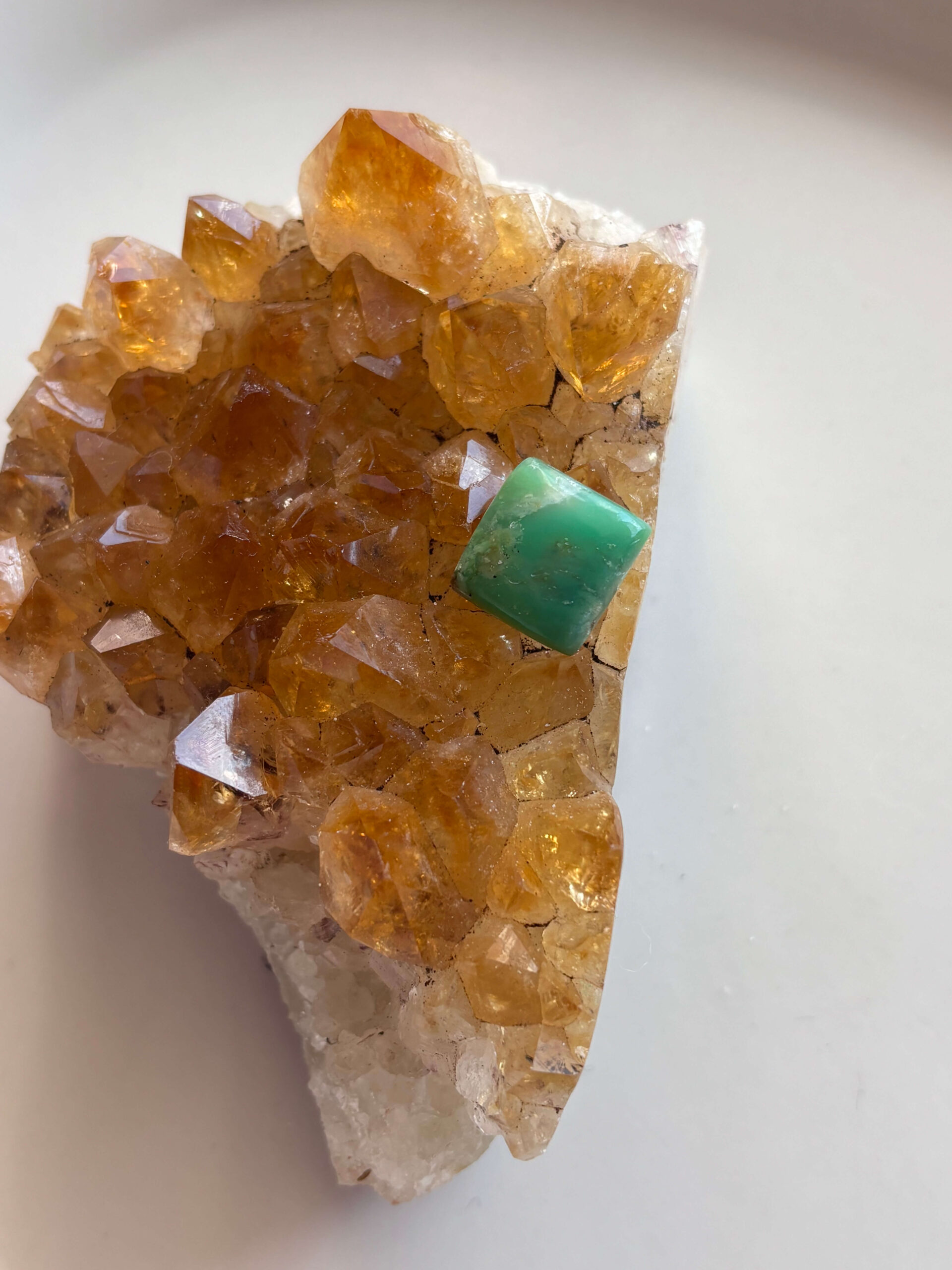 14mm Chrysoprase Stone for Handcrafted Designs