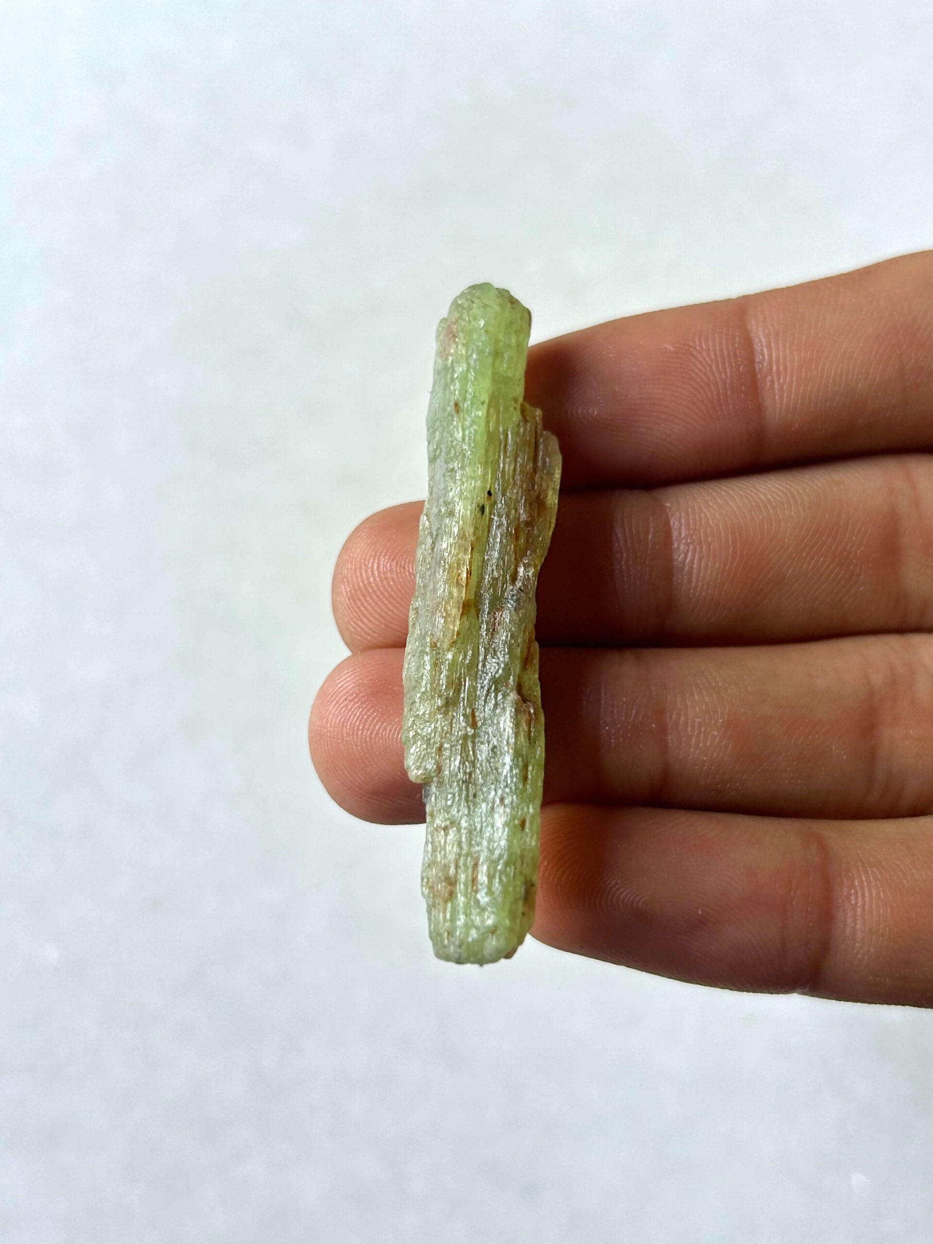58 mm Raw Green Kyanite Stone