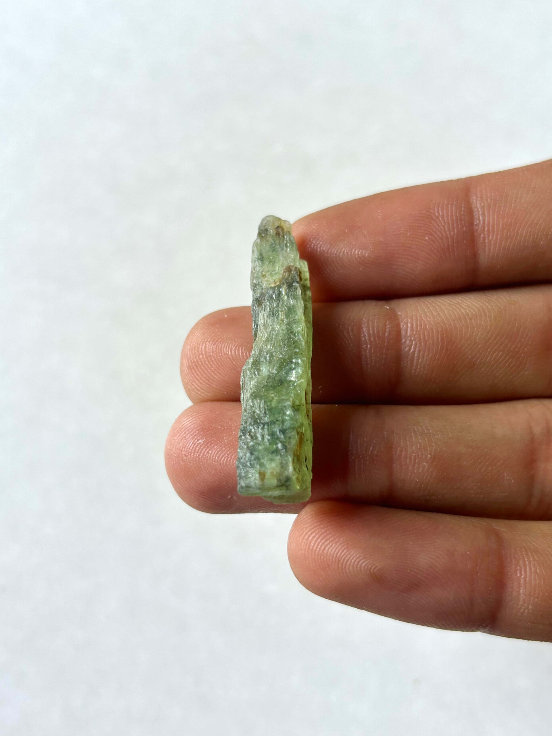 40 mm Raw Green Kyanite for Macrame