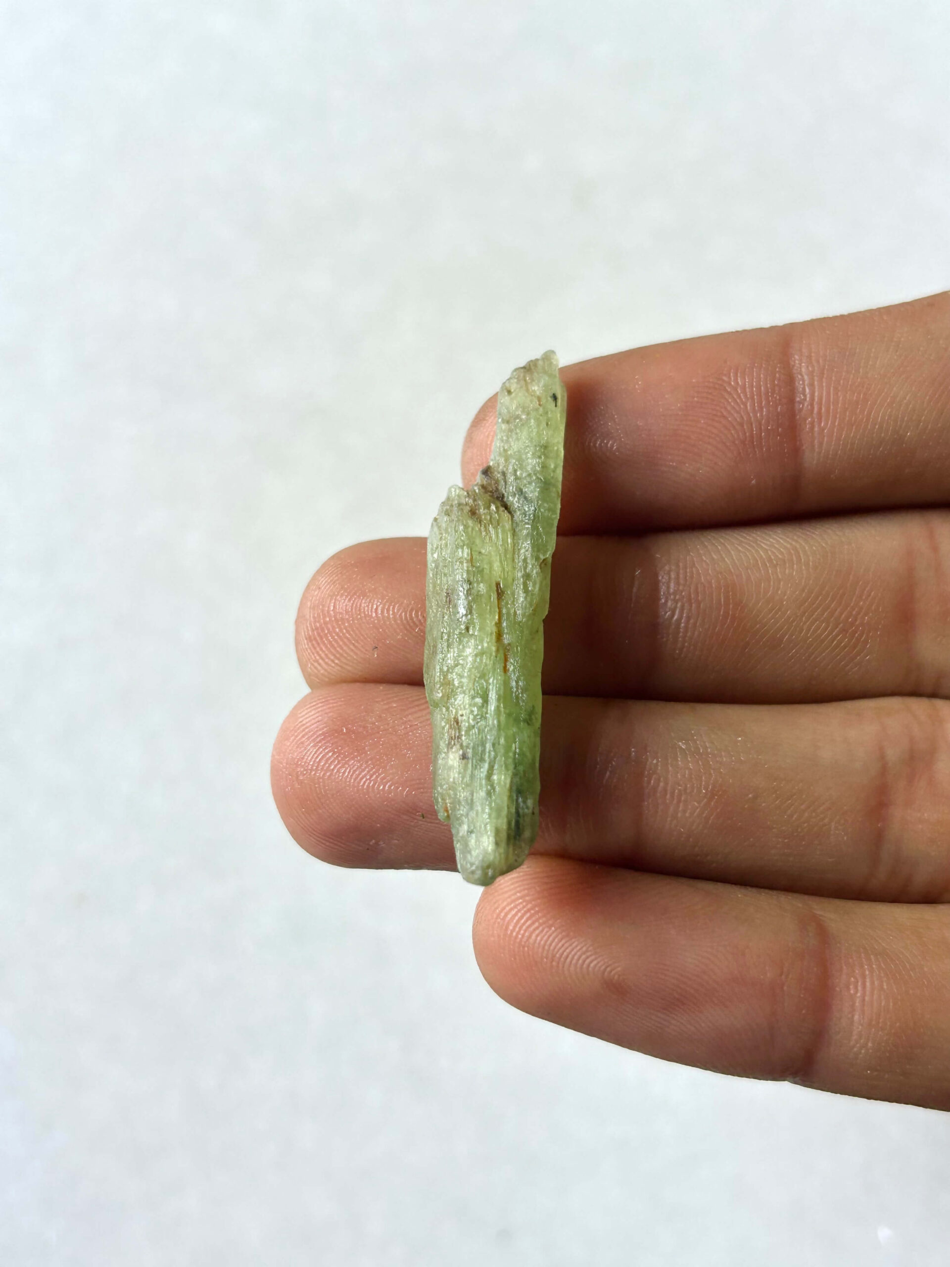45 mm Rough Green Kyanite Mineral Specimen