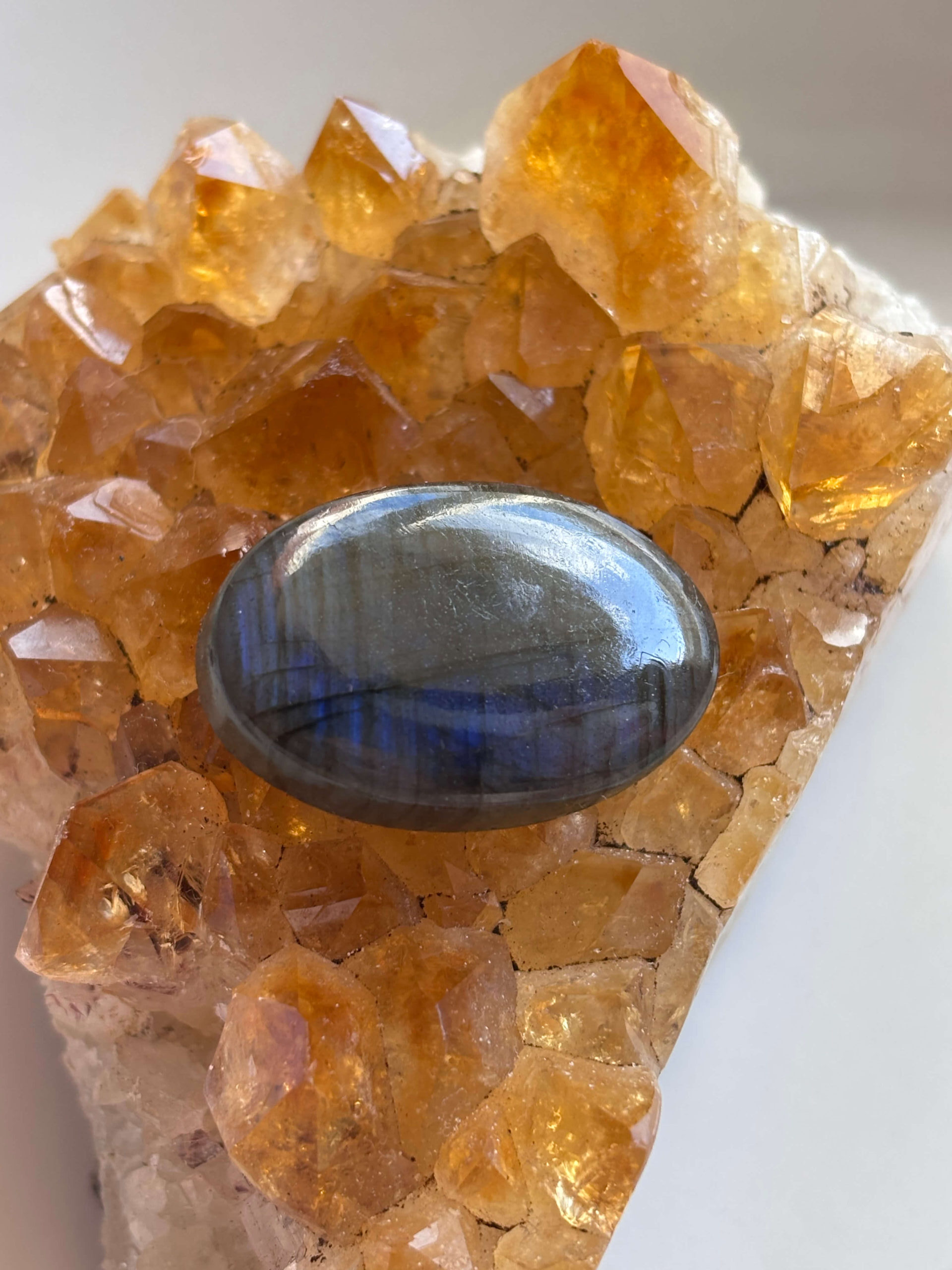 31mm High Quality Labradorite Gemstone for Jewellery Making