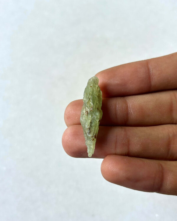 37 mm Rough Green Kyanite Mineral Specimen