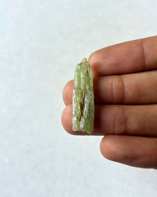36 mm Raw Green Kyanite for Macrame