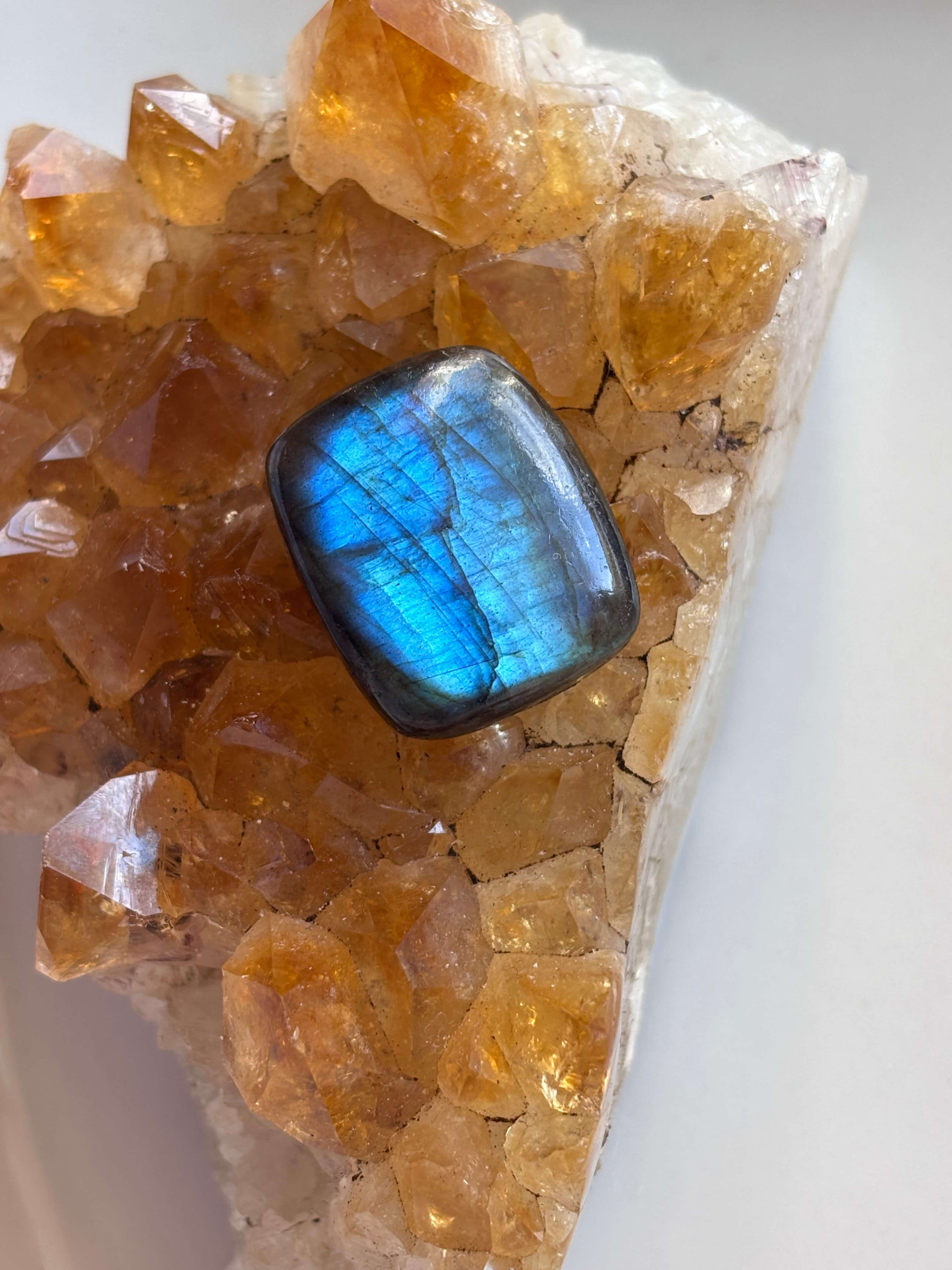24mm High Quality Labradorite Cabochon for Handmade Jewellery