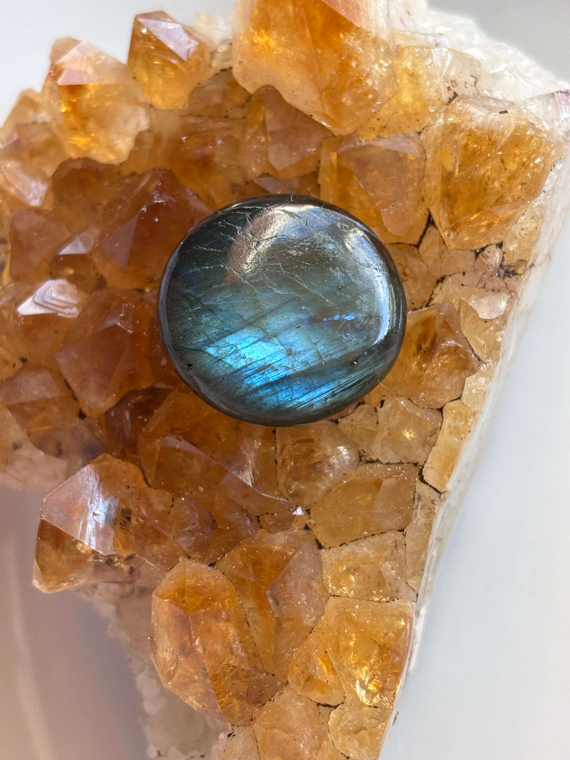 25mm High Quality Labradorite Cabochon for Artisan Jewellery