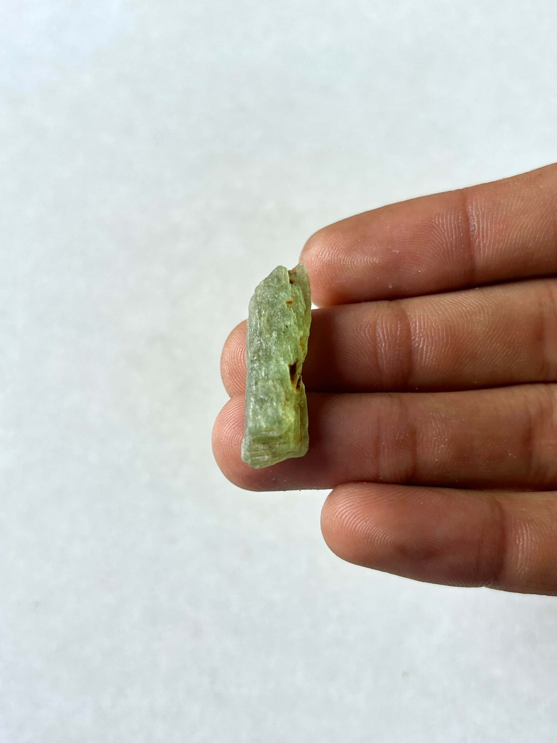 33 mm Rough Green Kyanite Mineral Specimen