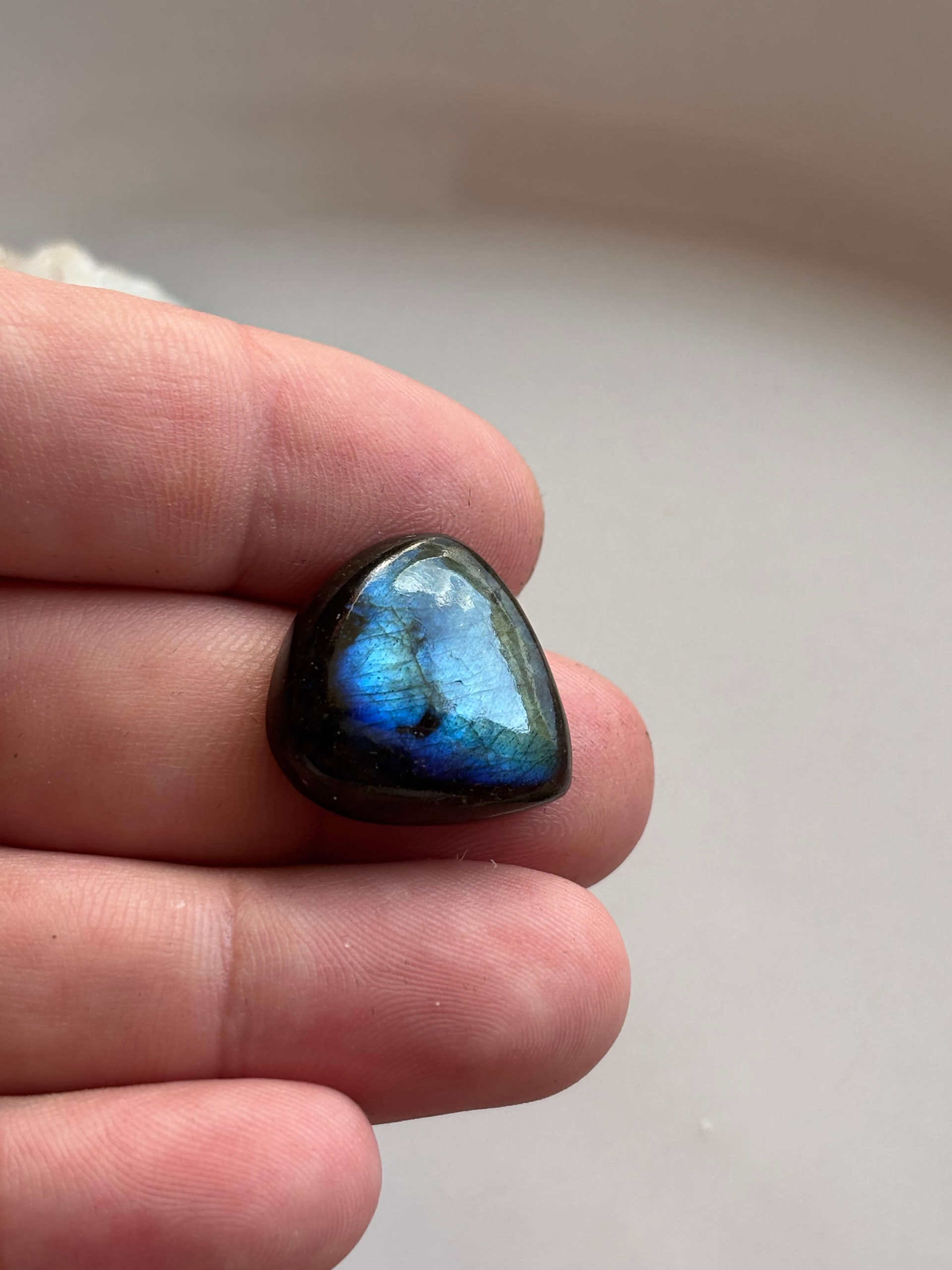 23mm High Quality Labradorite Gemstone for Craft Projects - Image 2