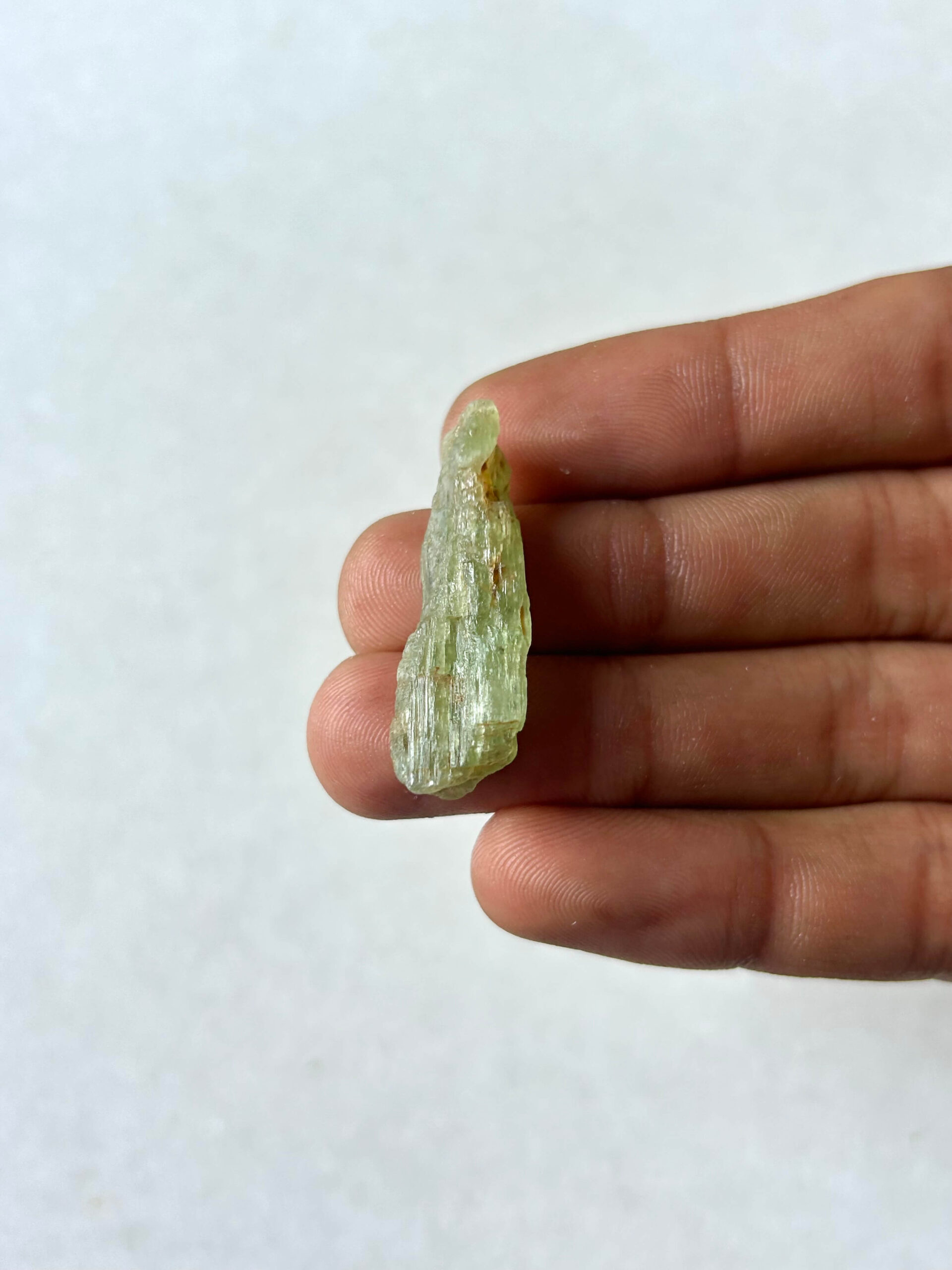 34 mm Green Kyanite Rough Crystal