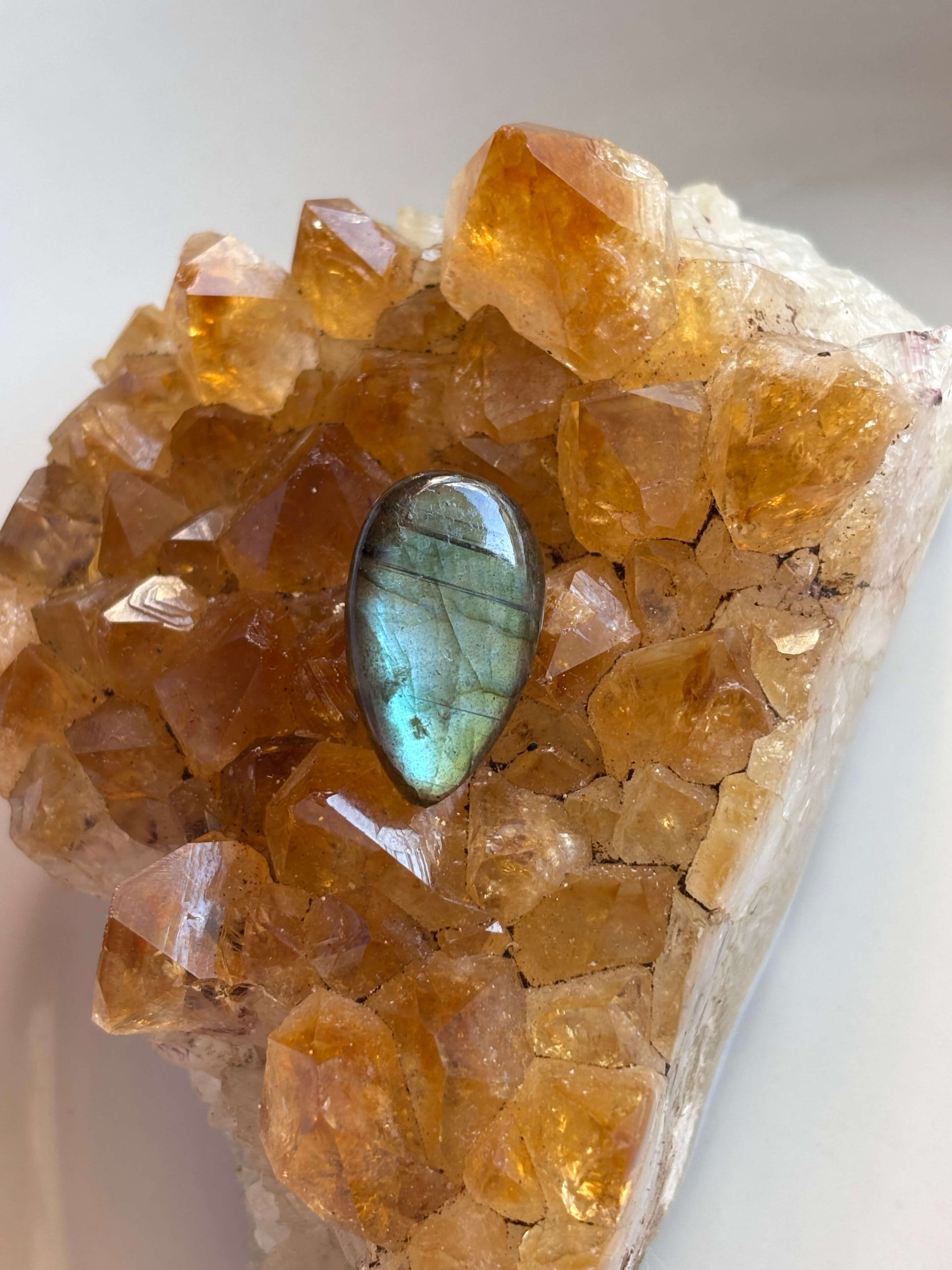 22mm High Quality Labradorite Cabochon for Pendant Making