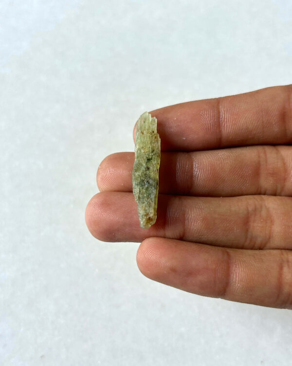 37 mm Rough Green Kyanite Mineral Specimen