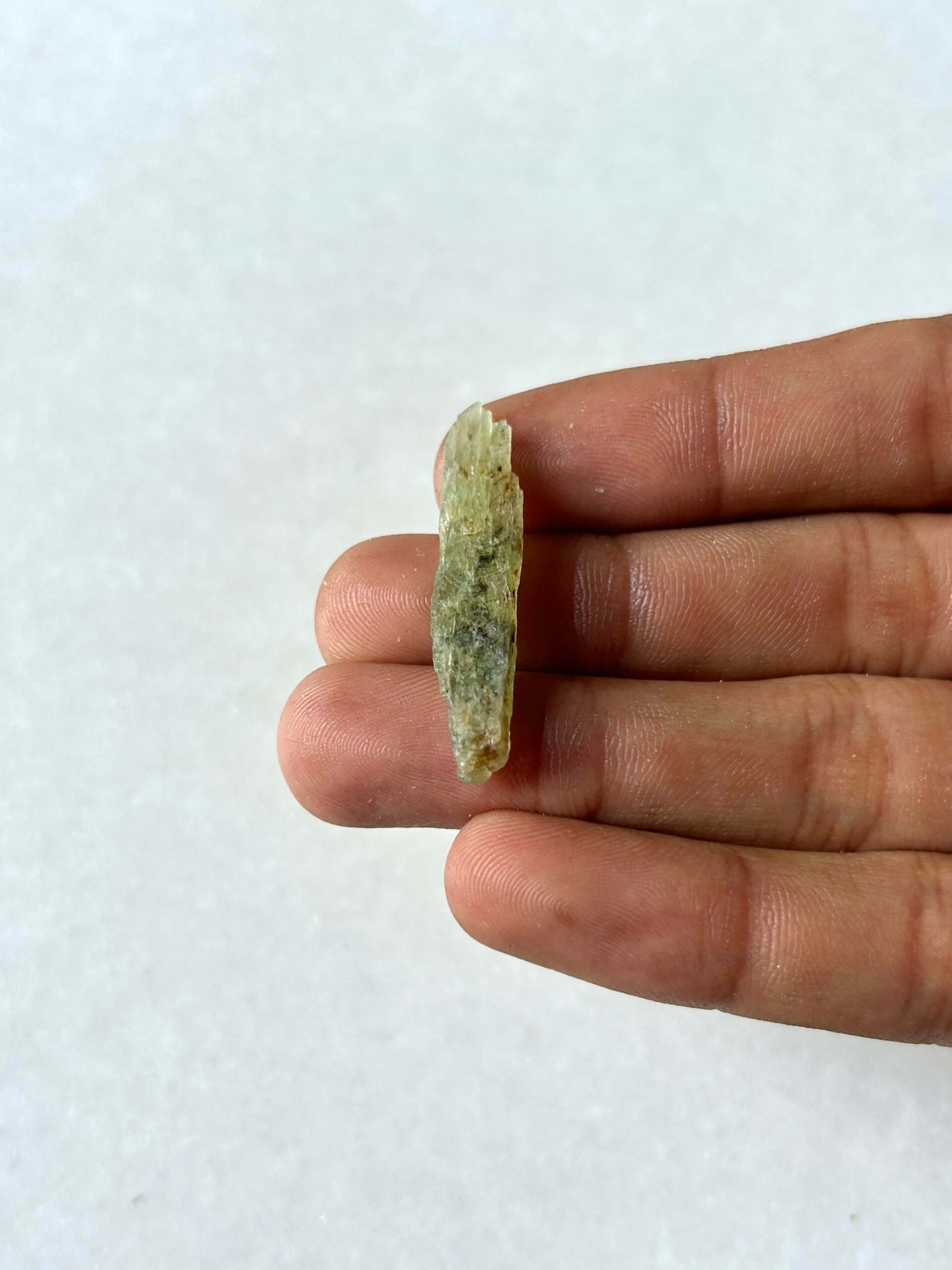 37 mm Rough Green Kyanite Mineral Specimen