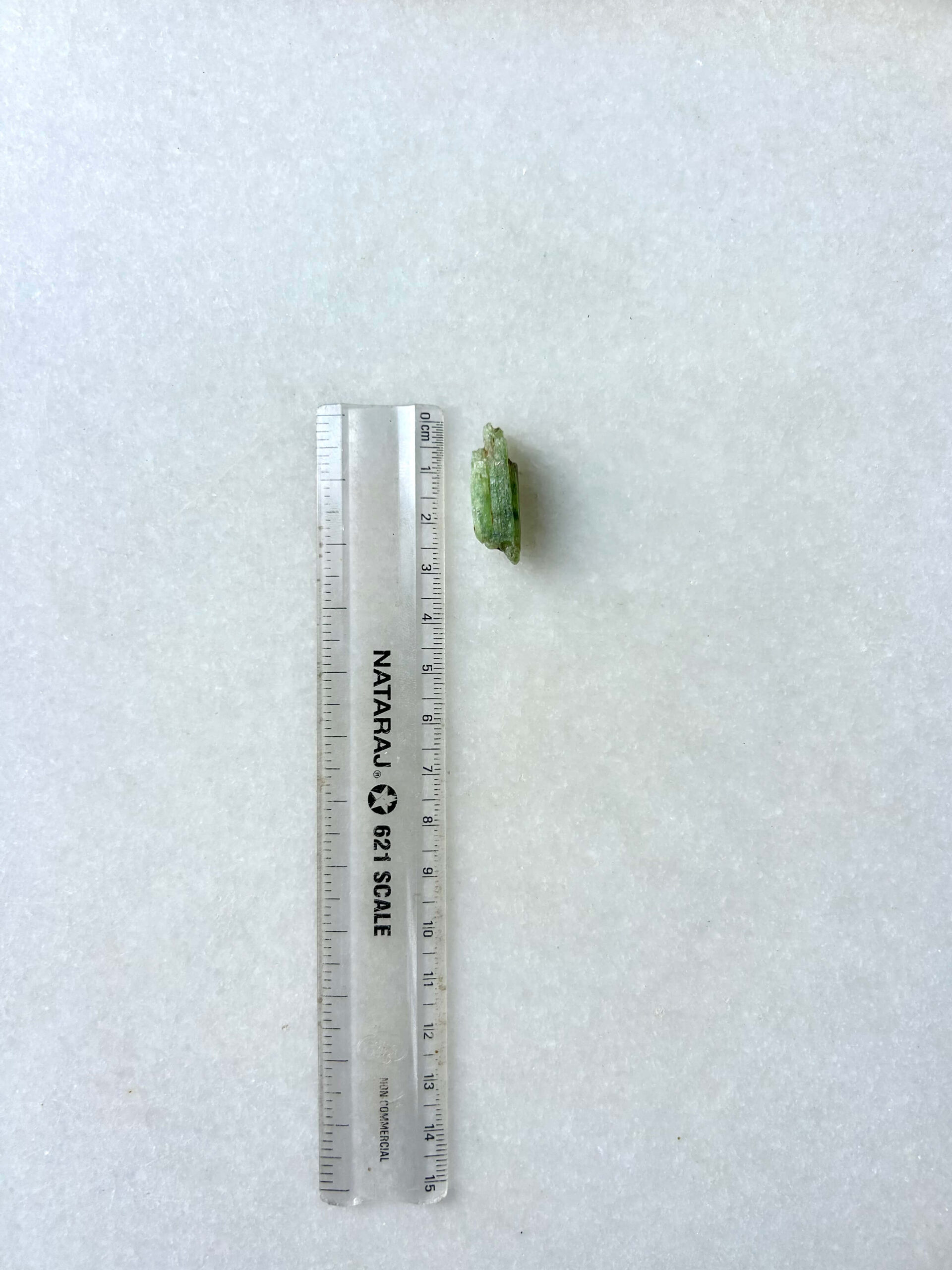 28 mm Raw Green Kyanite for Macrame - Image 2