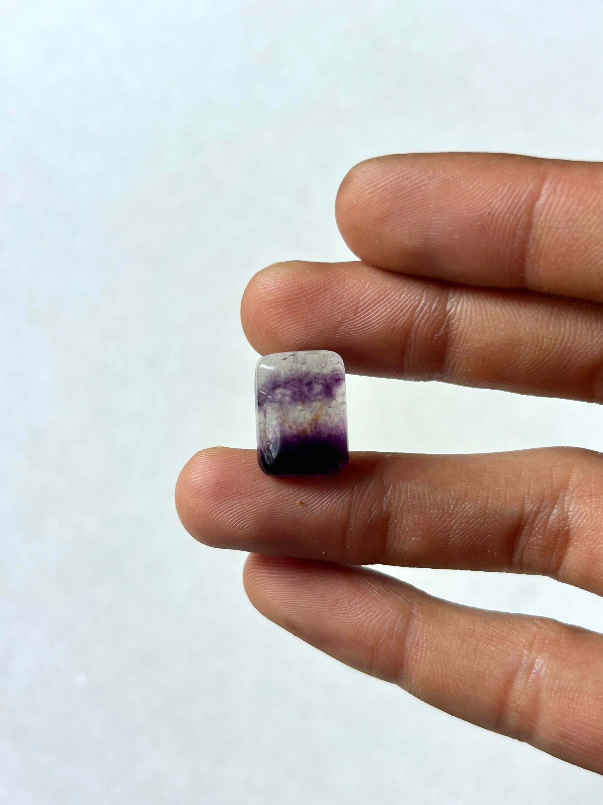 17 mm Fluorite Stone for Macrame