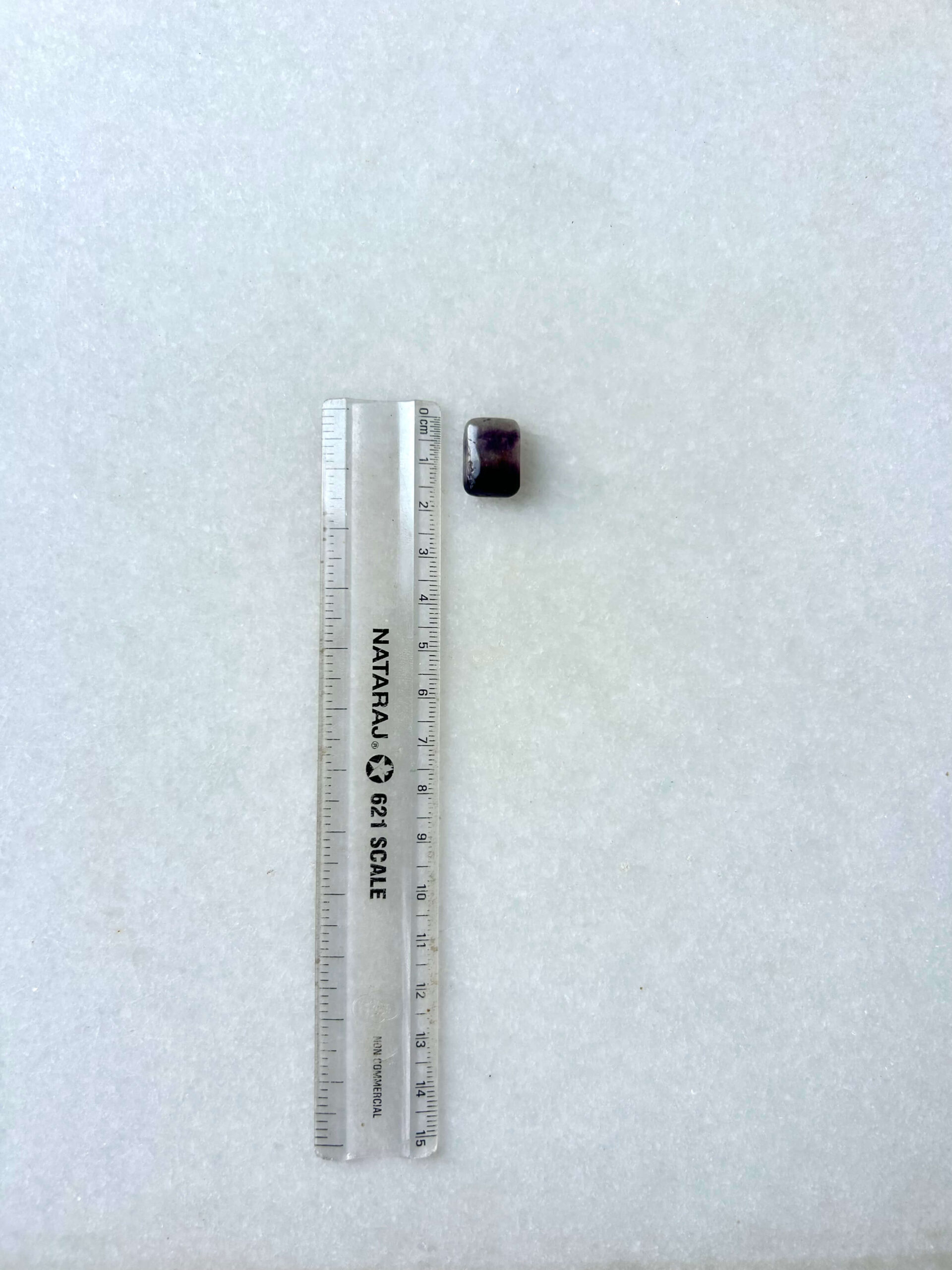 17 mm Fluorite Stone for Macrame - Image 2