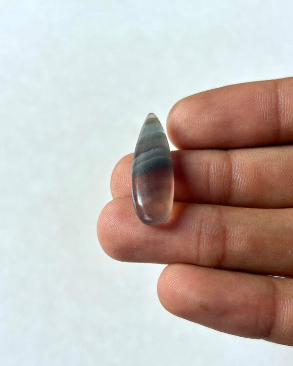 30 mm Fluorite Stone for Macrame