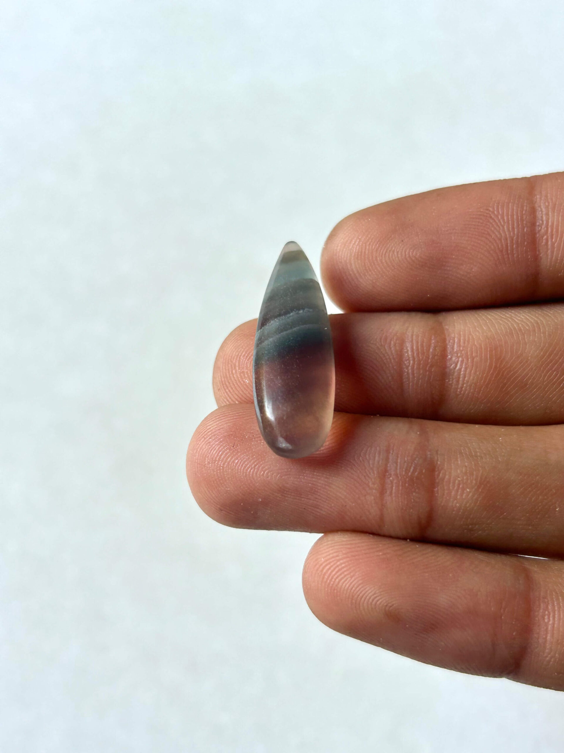30 mm Fluorite Stone for Macrame
