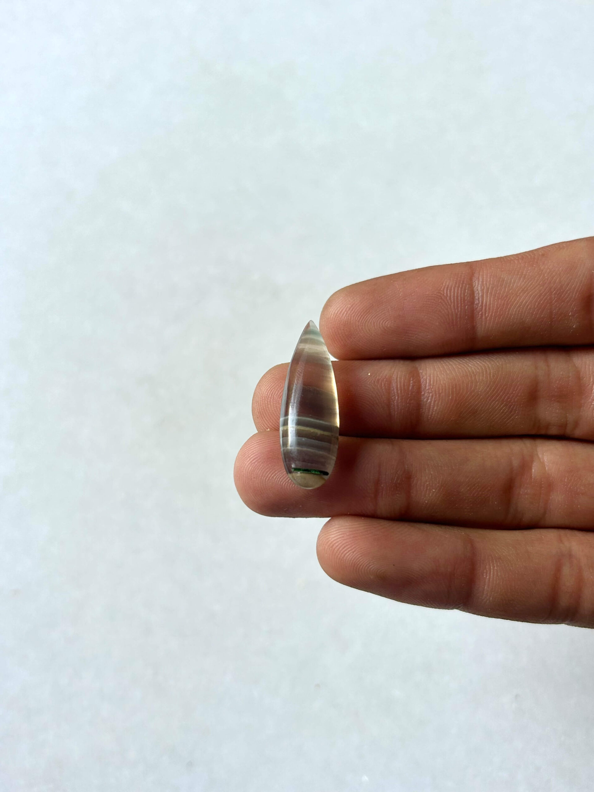 30 mm Fluorite Stone for Handmade Designs
