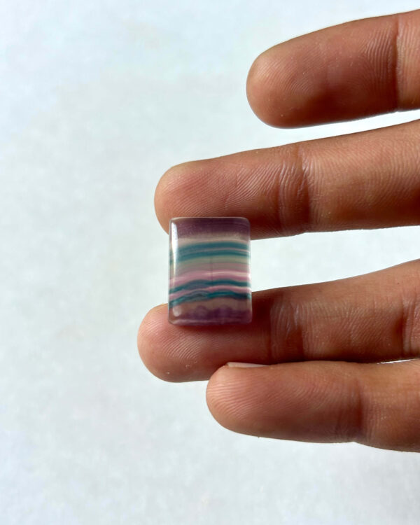 19 mm Fluorite Stone for Handmade Designs