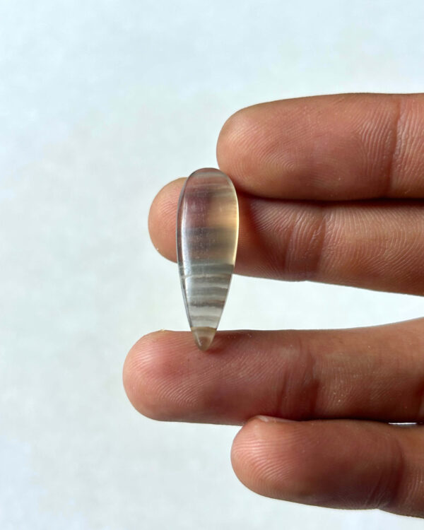 29 mm Fluorite Stone for Macrame
