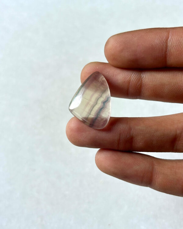 26 mm Fluorite Stone for Handmade Designs