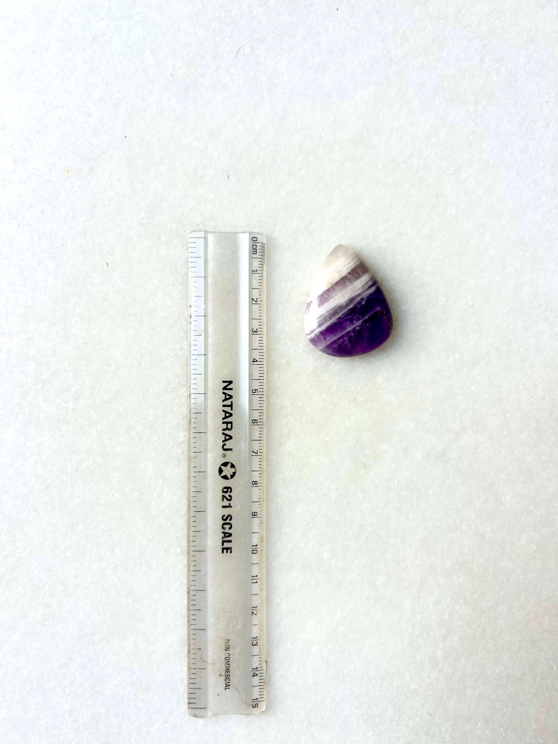 37 mm Amethyst Stone – Medium Grade - Image 2