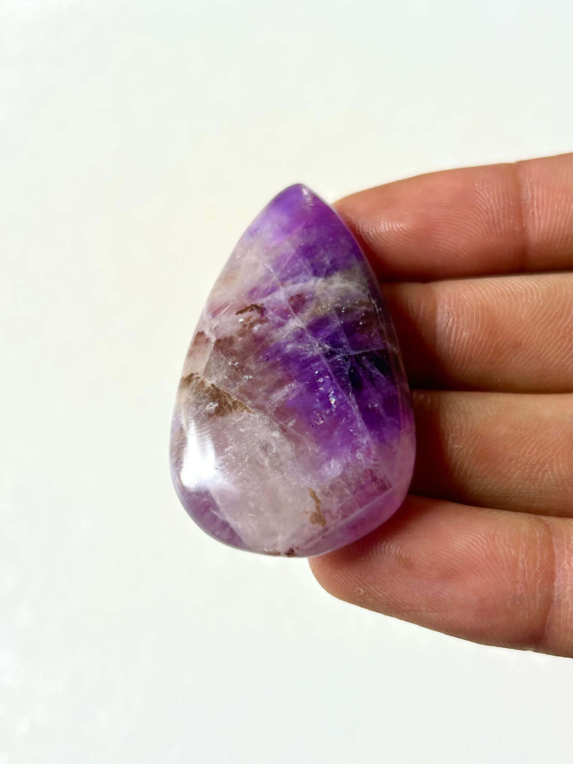 50 mm Medium Grade Amethyst Stone