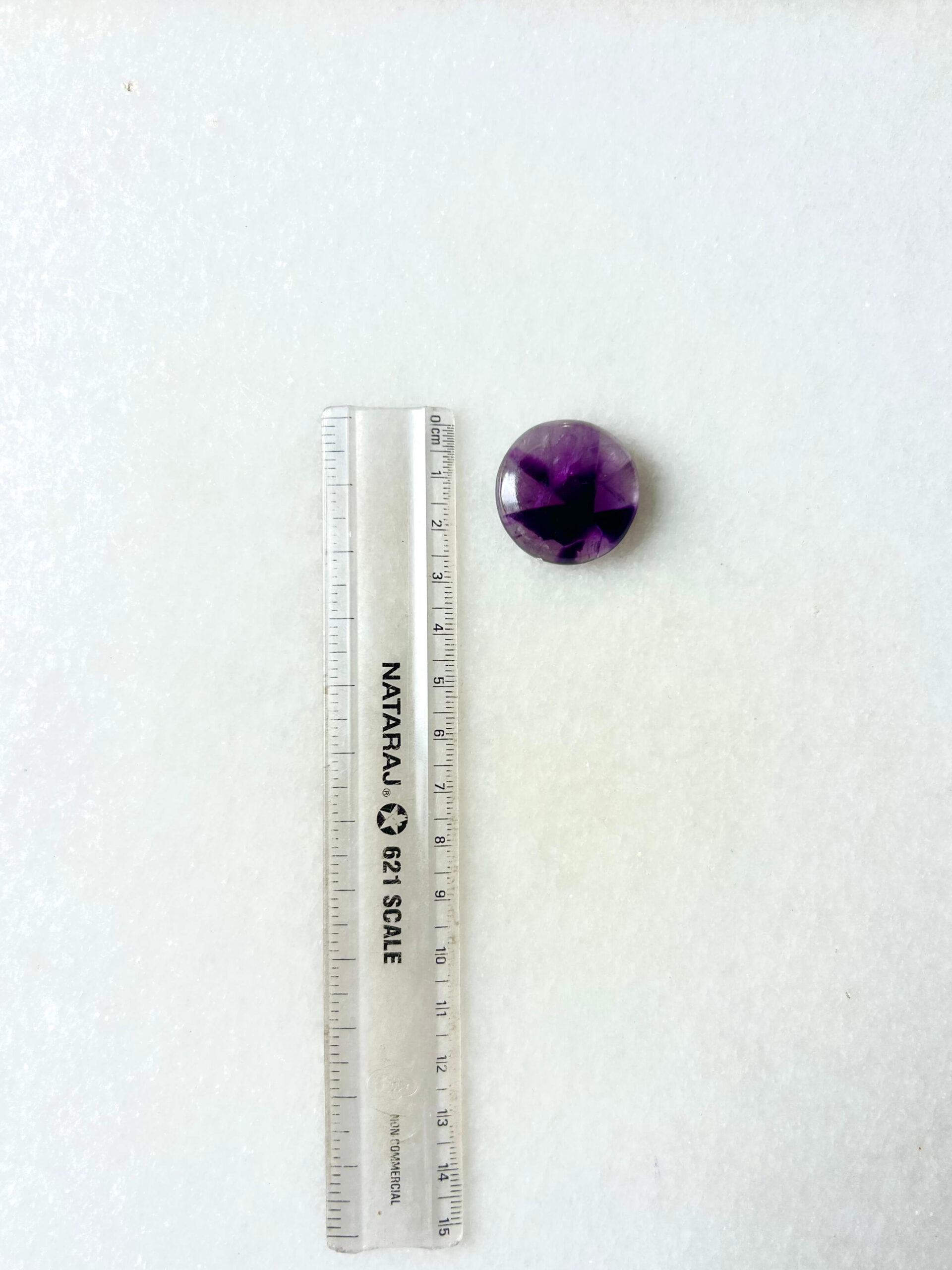 27 mm Amethyst Stone – Medium Grade - Image 2