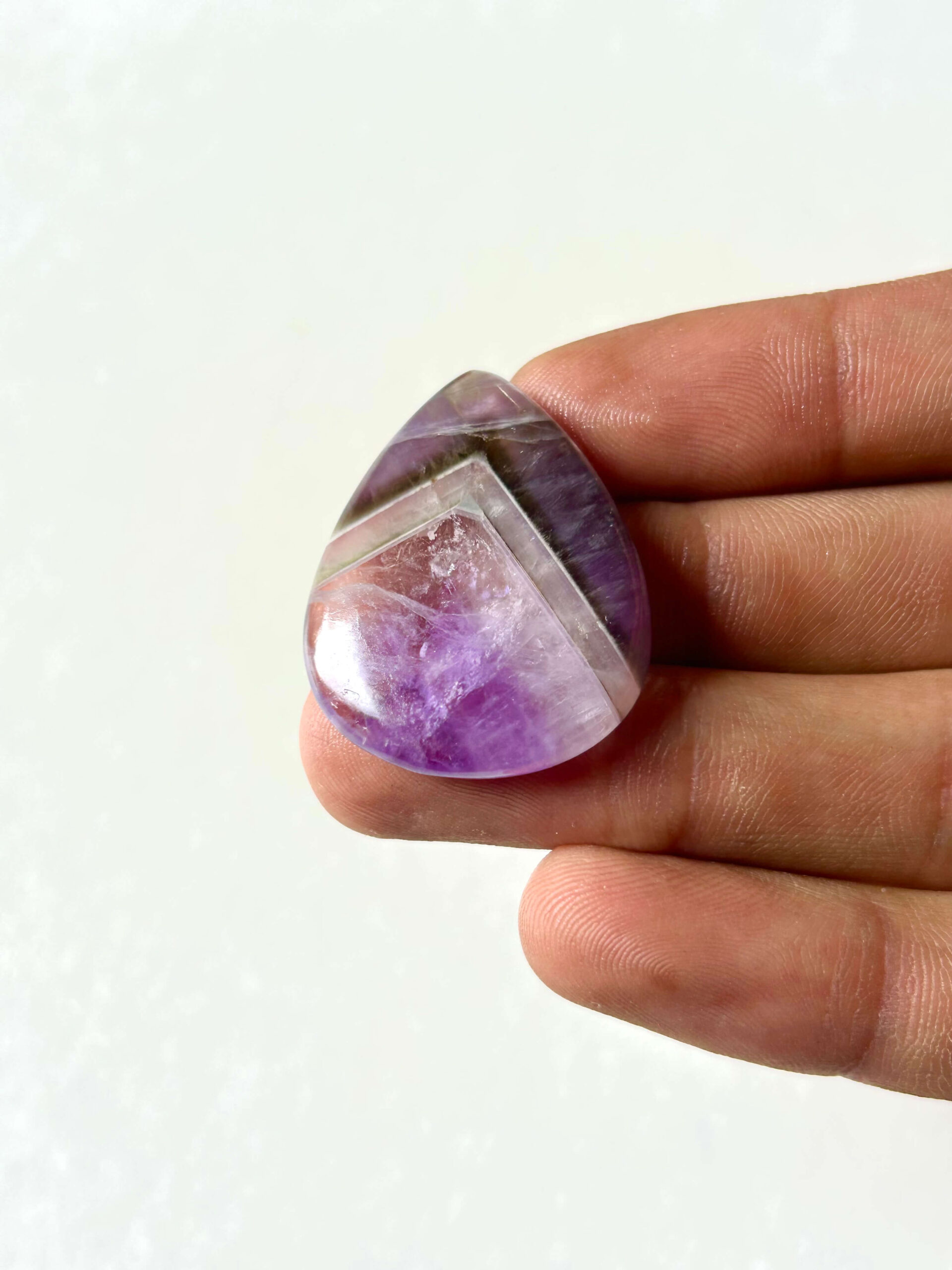 35 mm Amethyst Stone