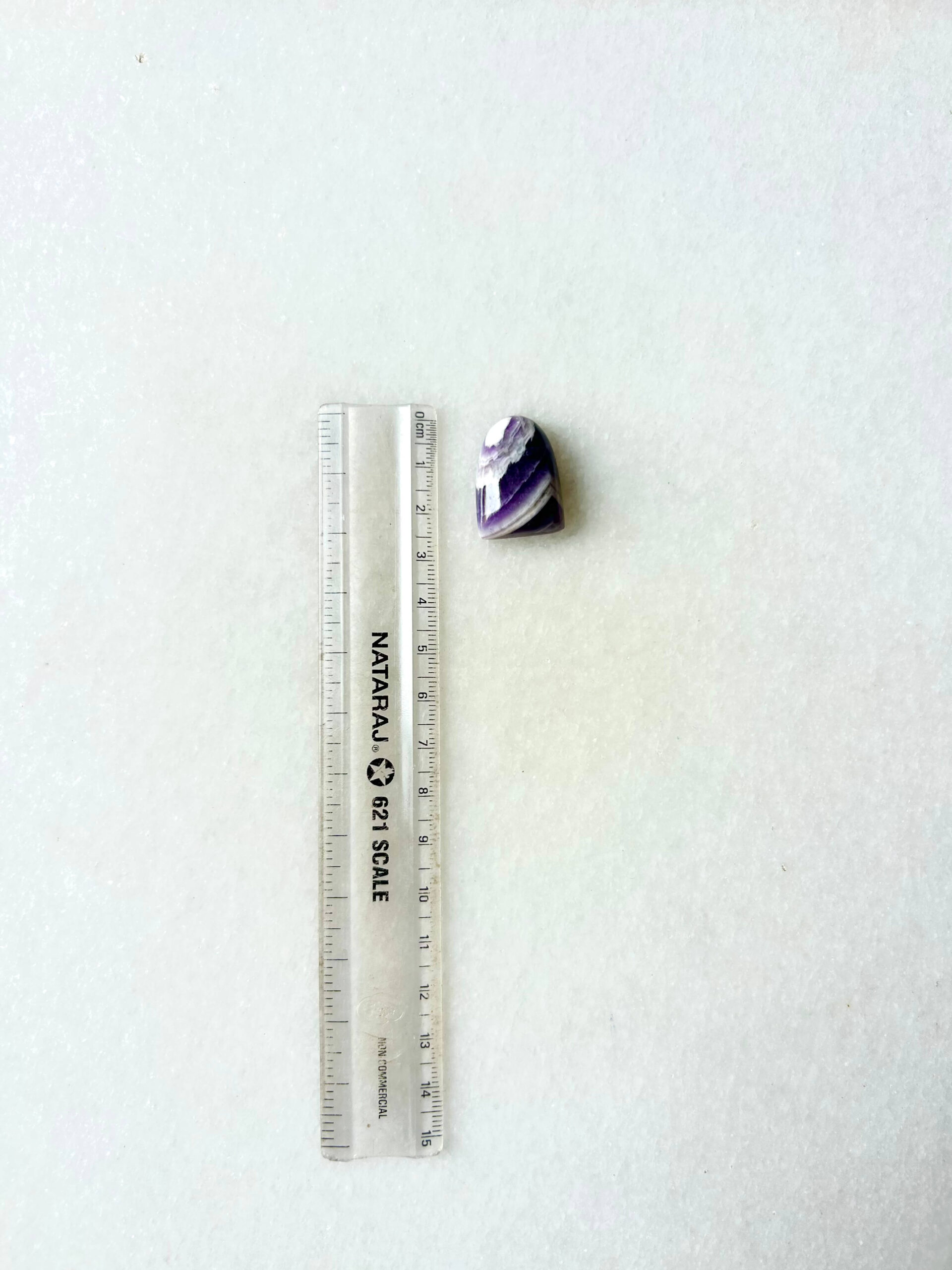 26 mm Medium Grade Amethyst Stone - Image 2