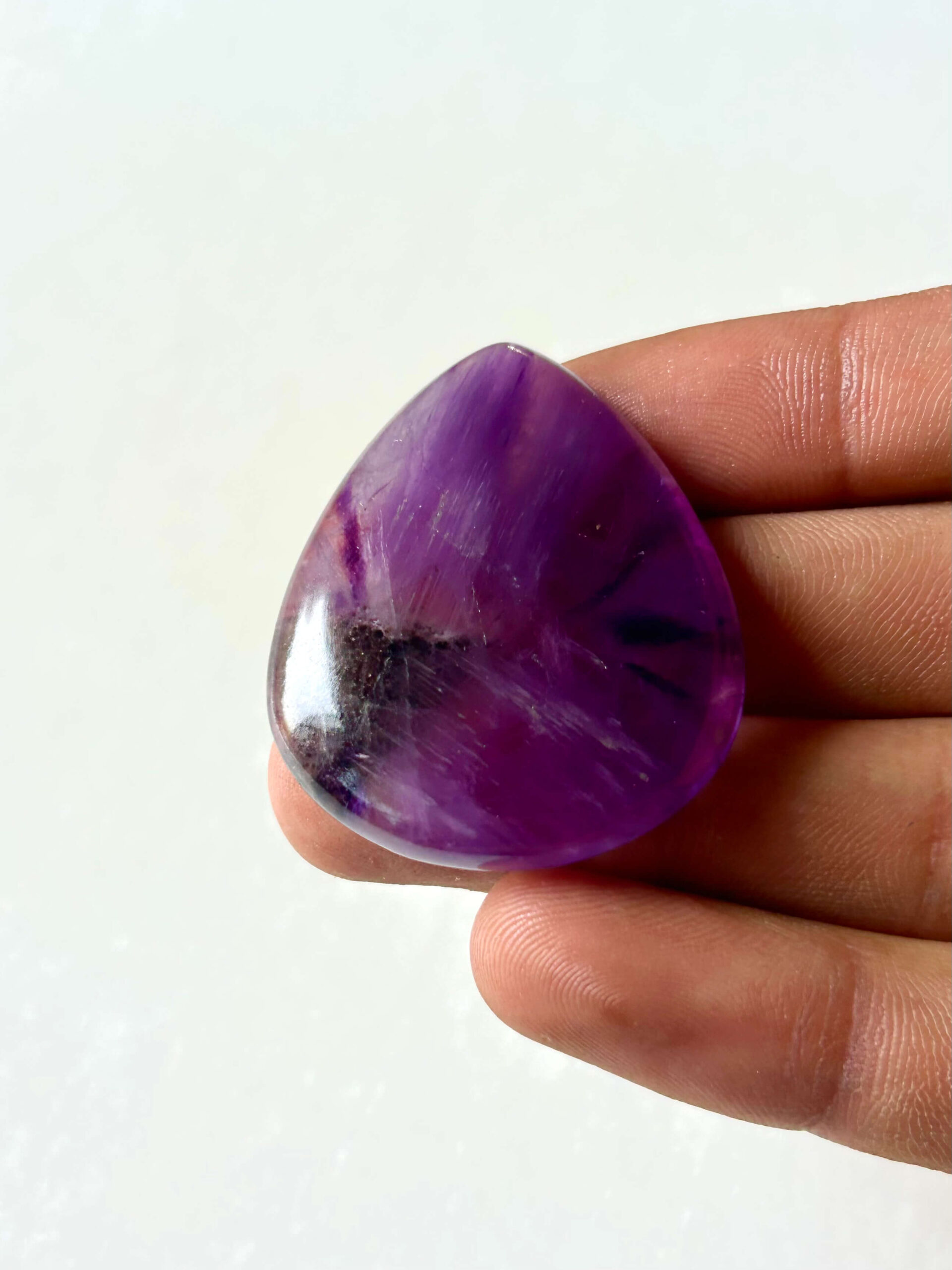 41 mm Medium Grade Amethyst Stone - Image 2